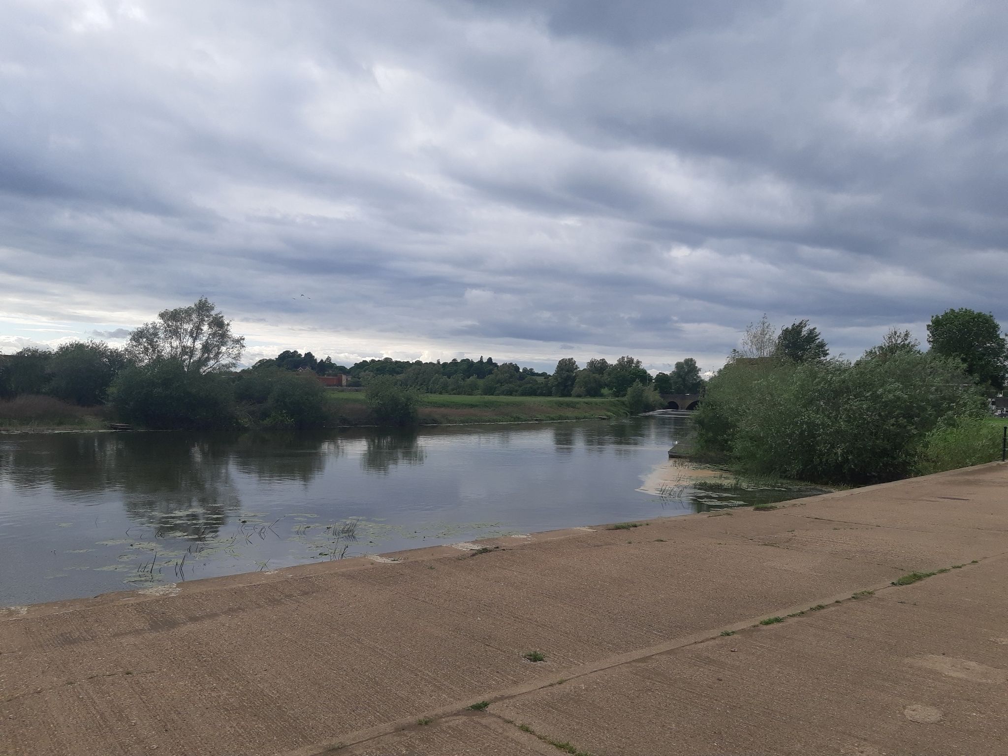The Shakespeare Avon at Tewkesbury before joining the River Severn
