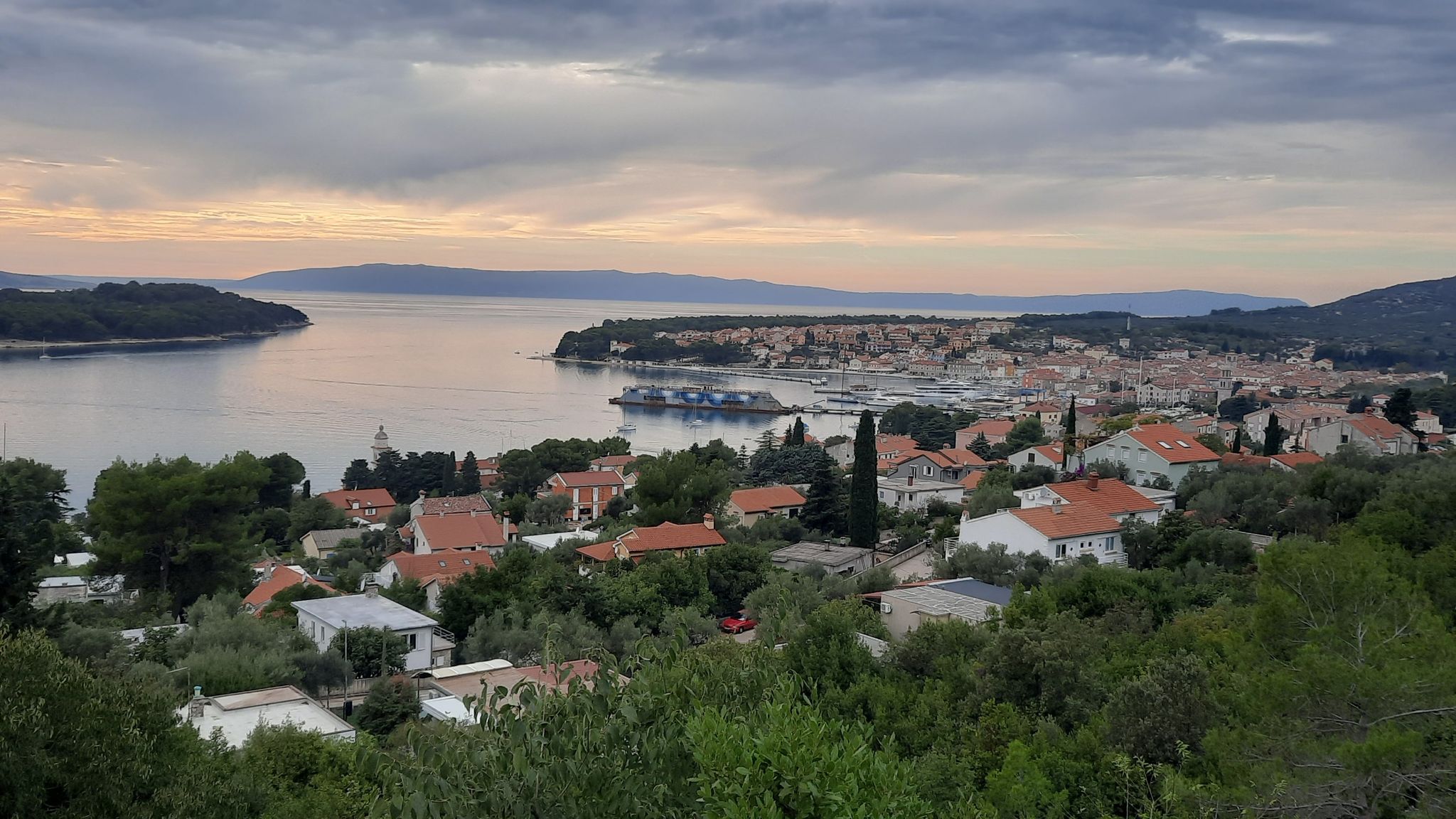 Cres am Spätnachmittag