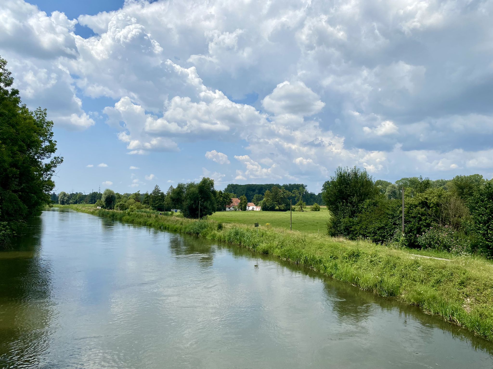Die Amper in Haimhausen