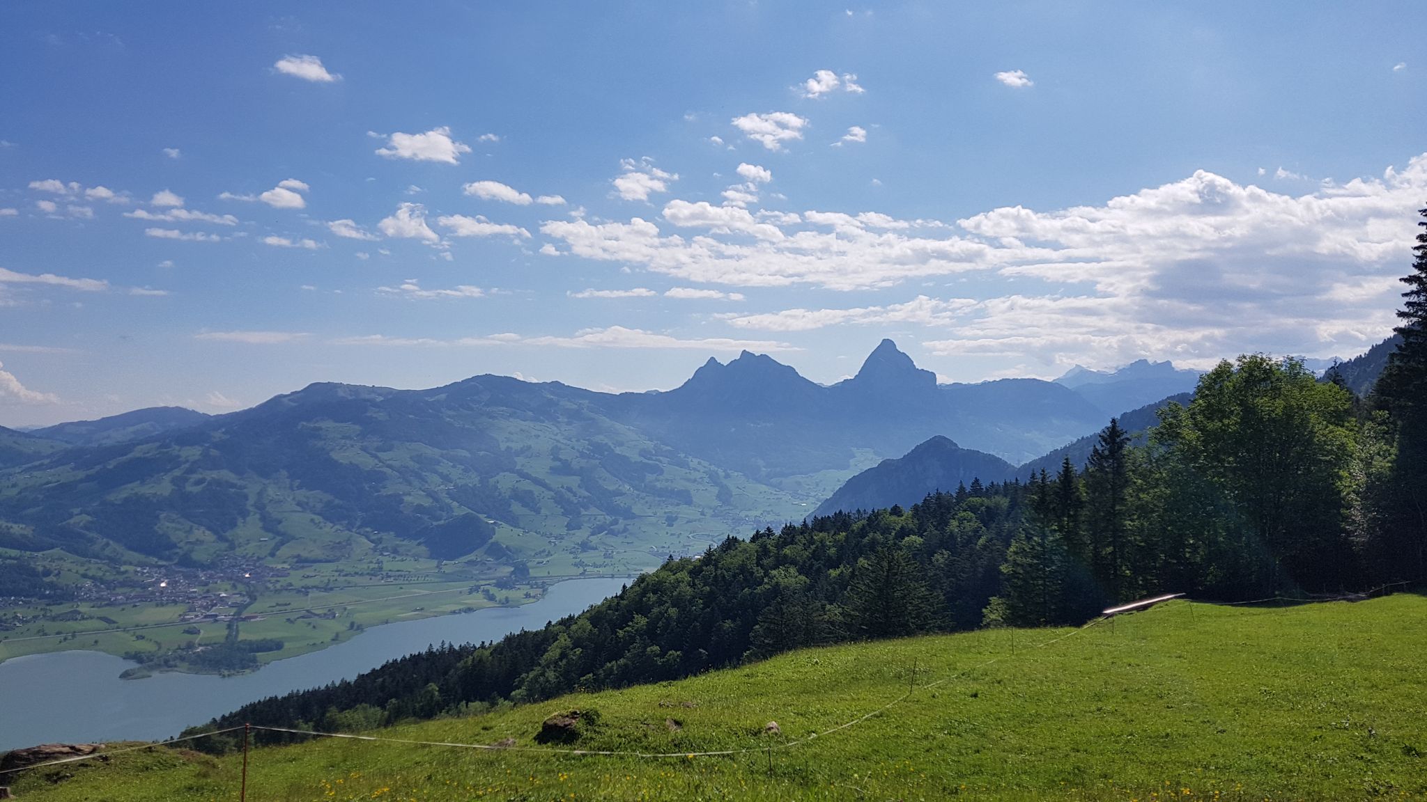 Start beim Rorboden 1140 m, oberhalb Lauerz