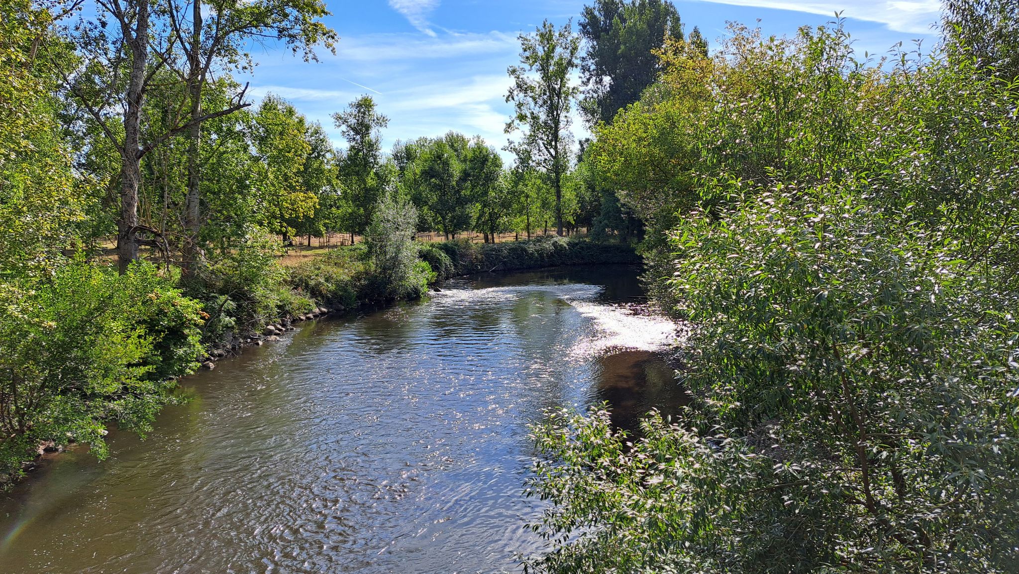 Blick von der Rurbrücke