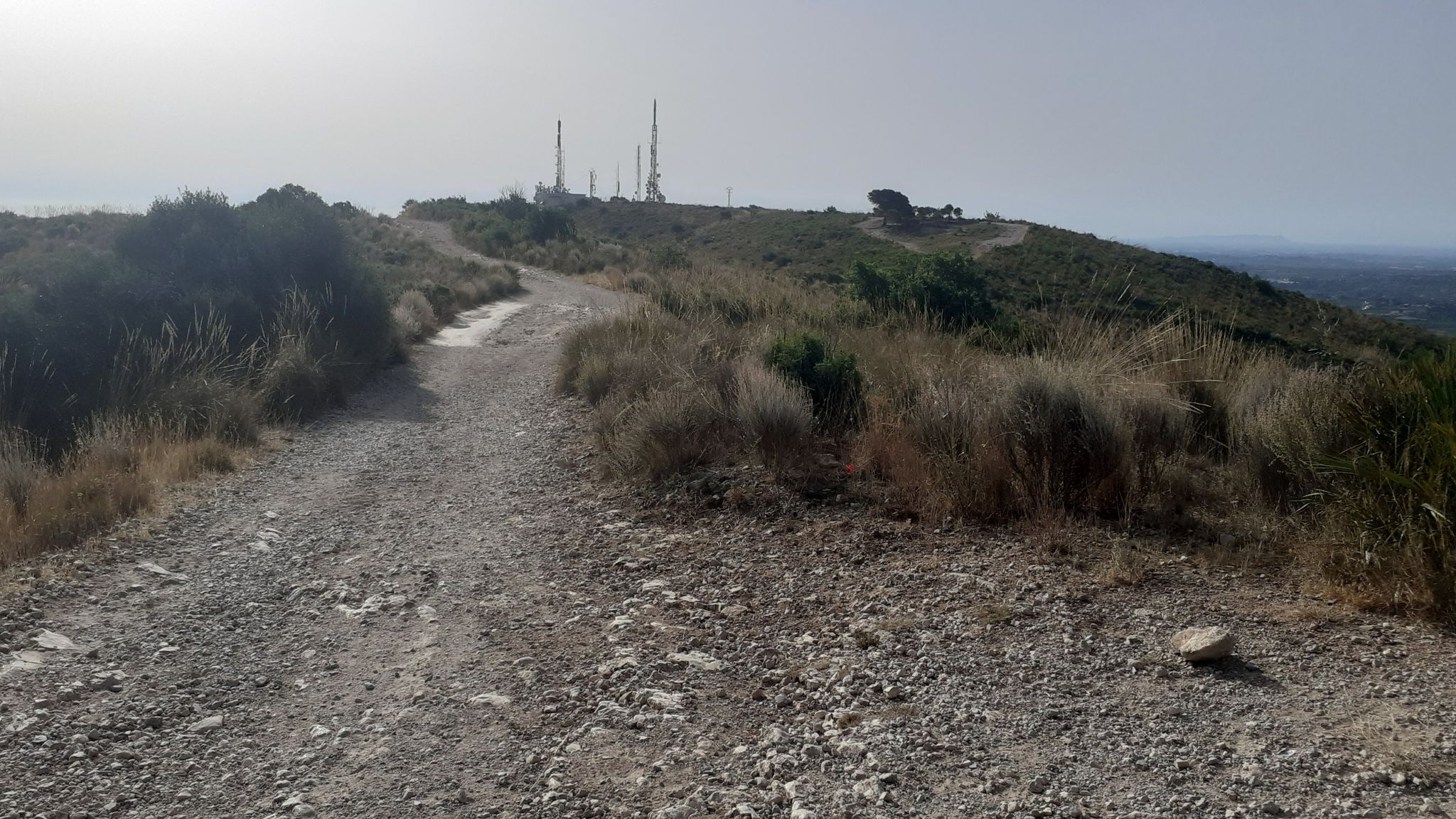 Lllegando a la cumbre
