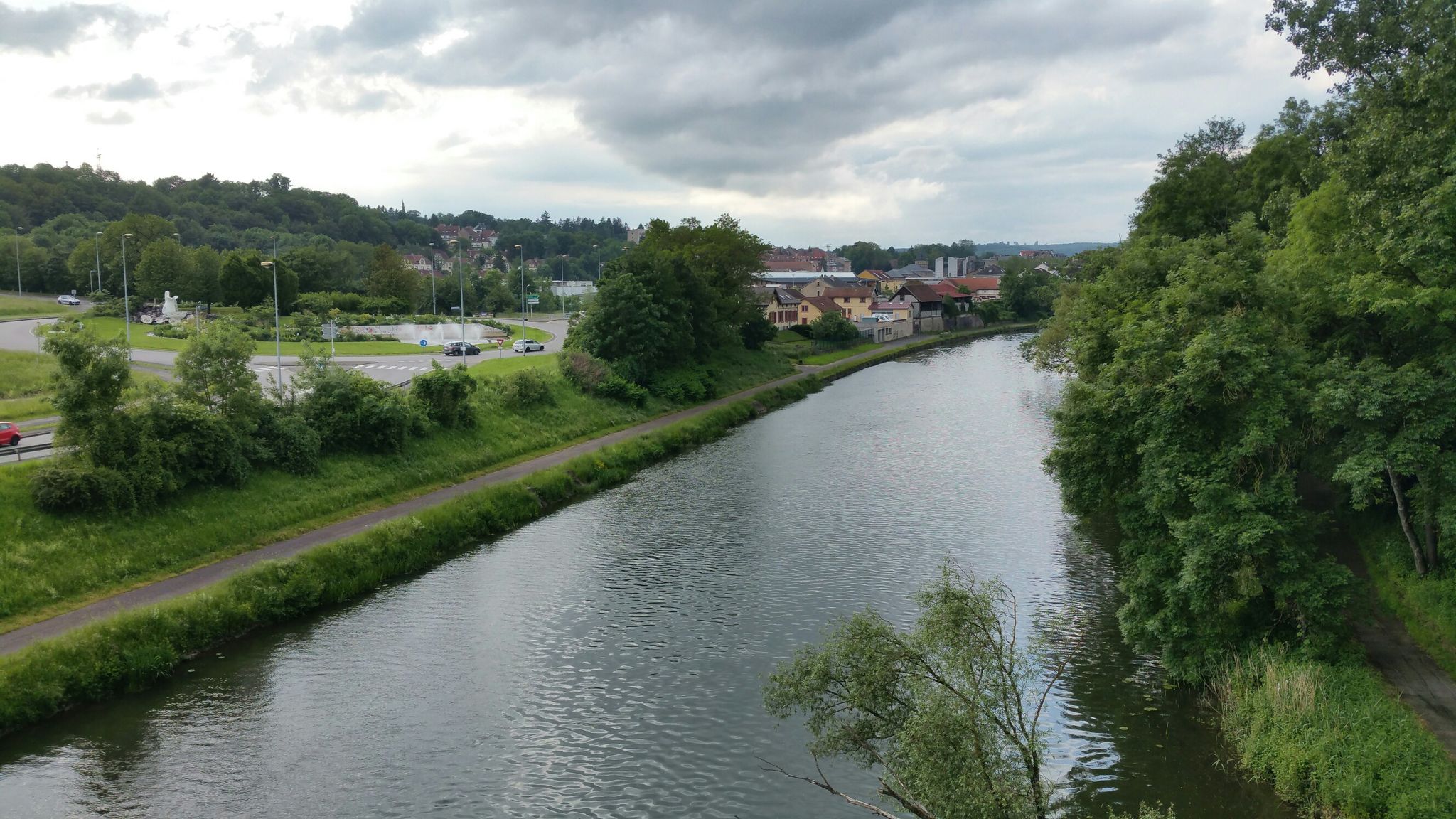 Sarreguemines und die Saar