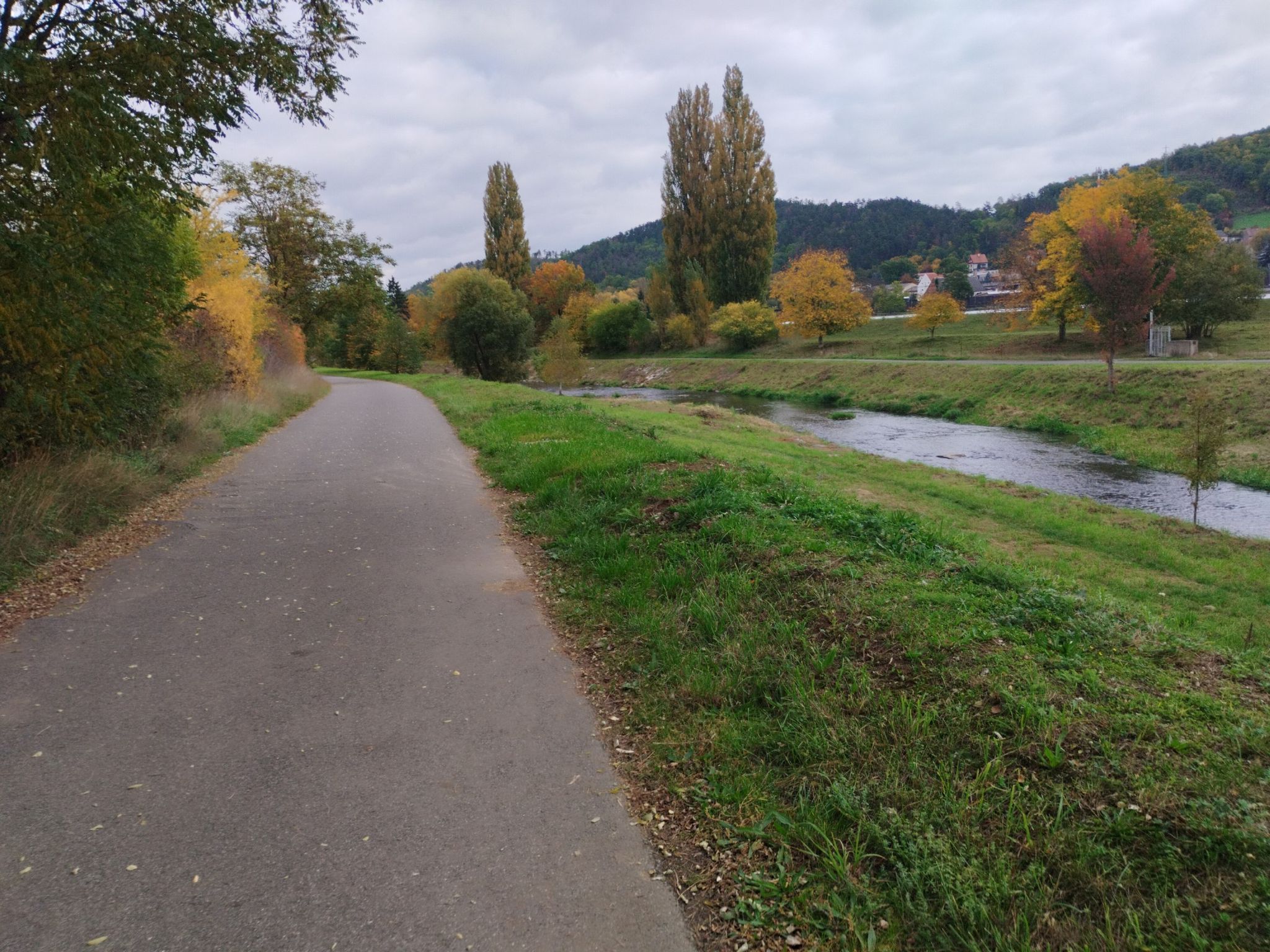 Radweg nach Beroun