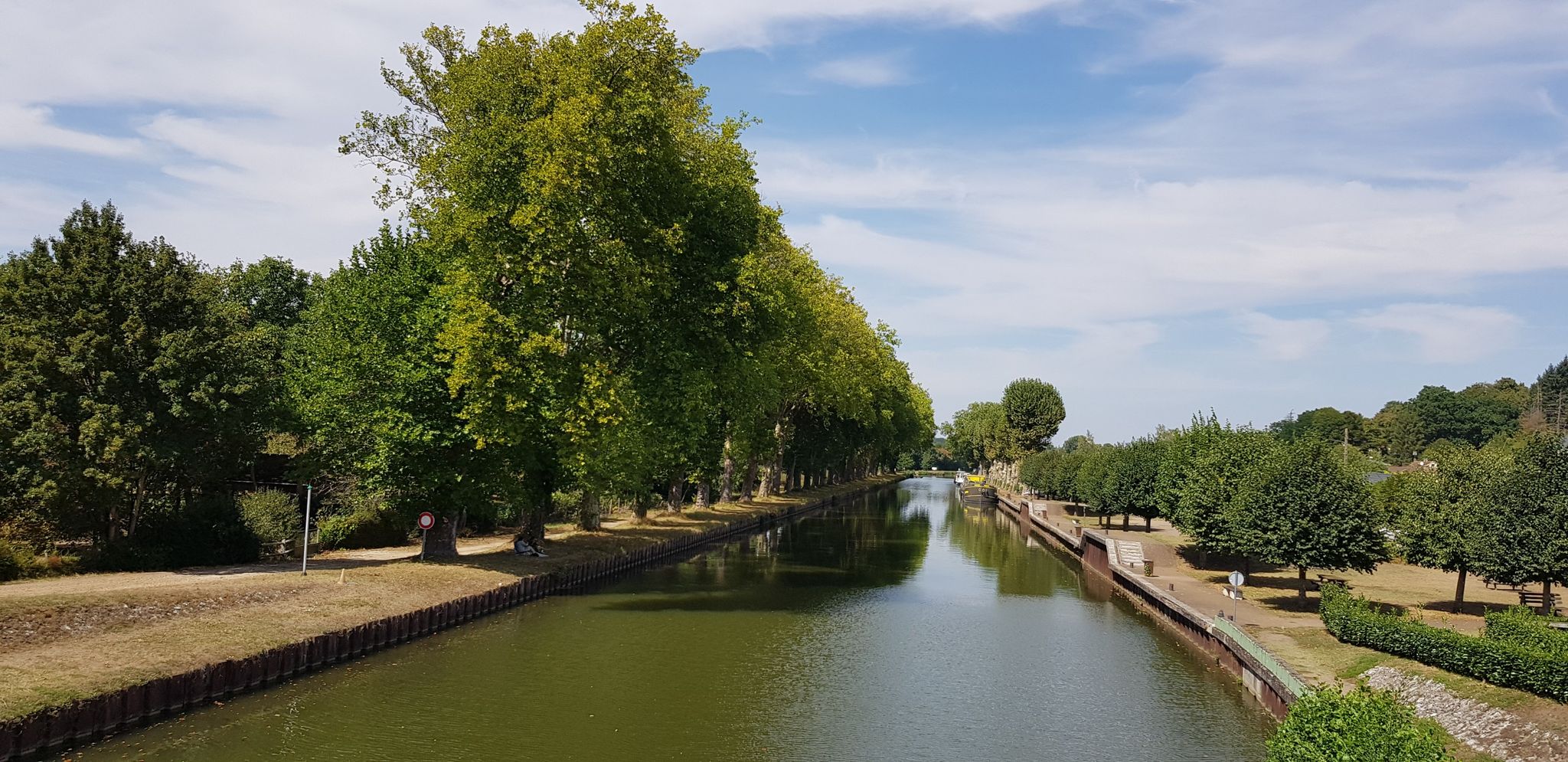 canal à Rogny les 7 écluses