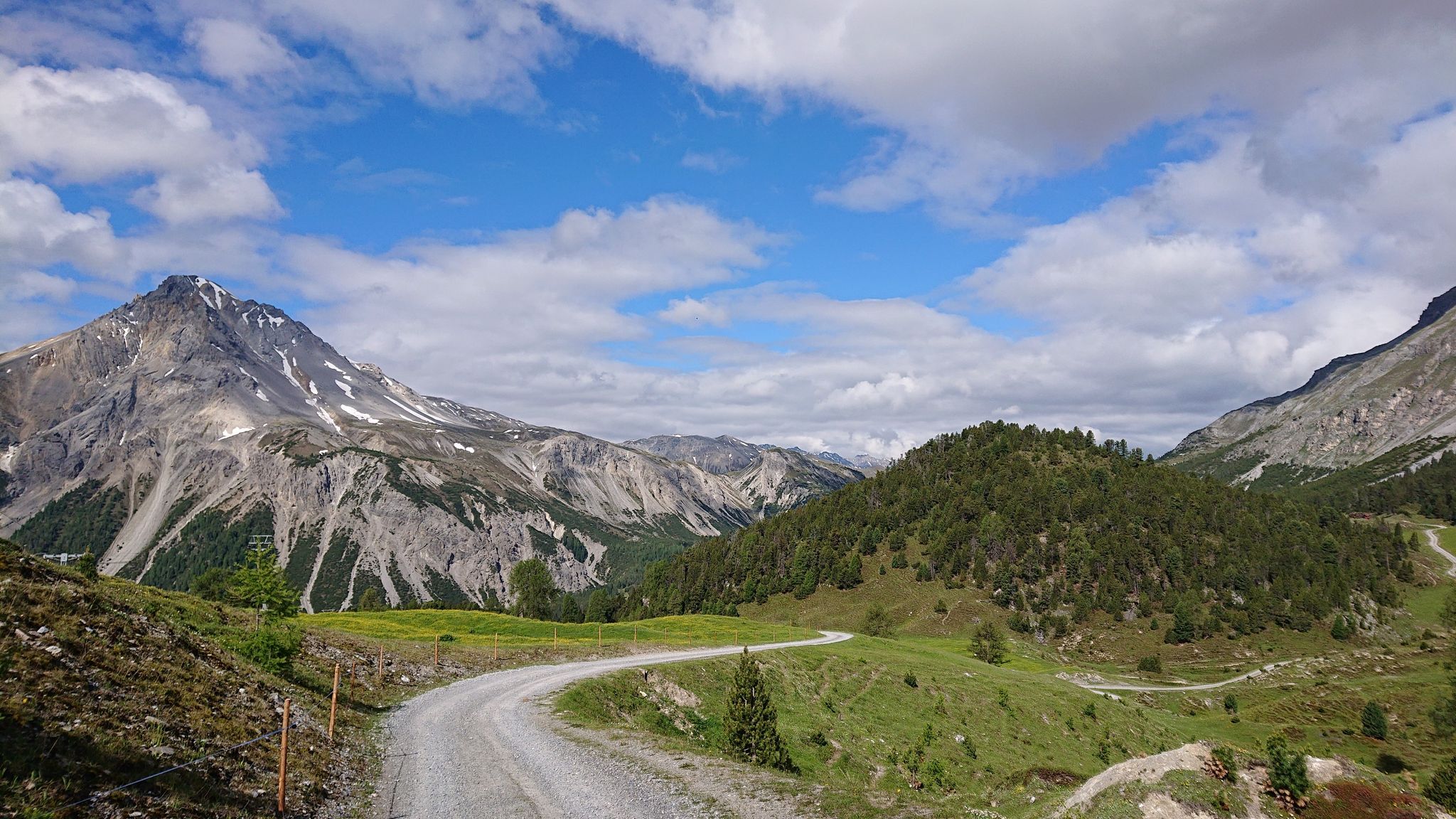 Blick in Richtung Ofenpass