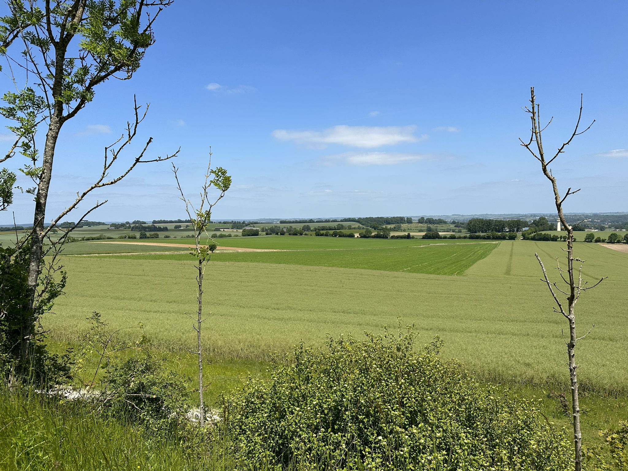 Aussicht über die Picardie