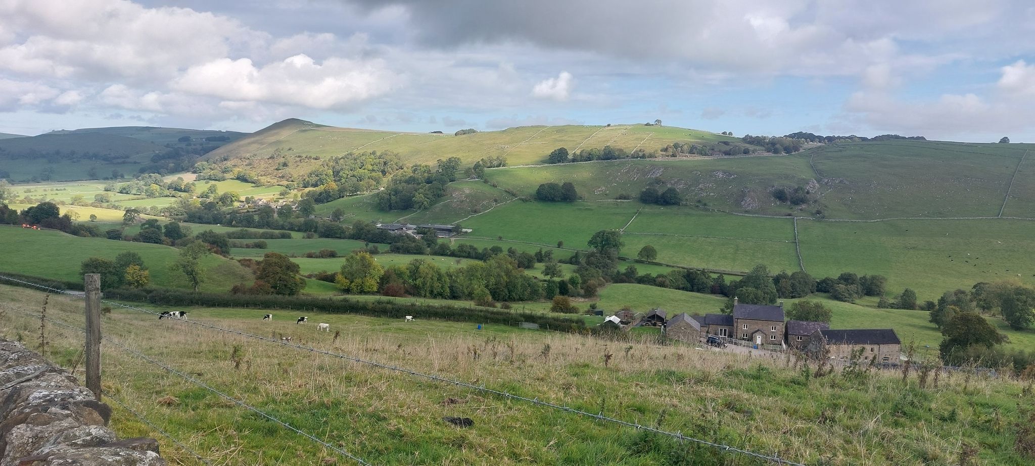 Early River Dove valley