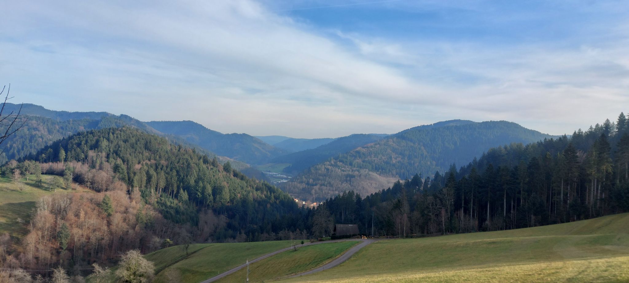 Die Sonnenseite von Wolfach