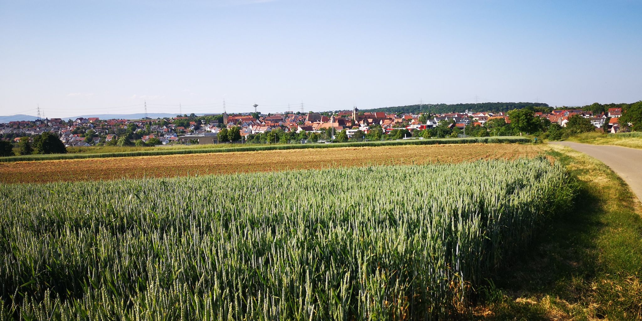 Blick auf Markgröningen