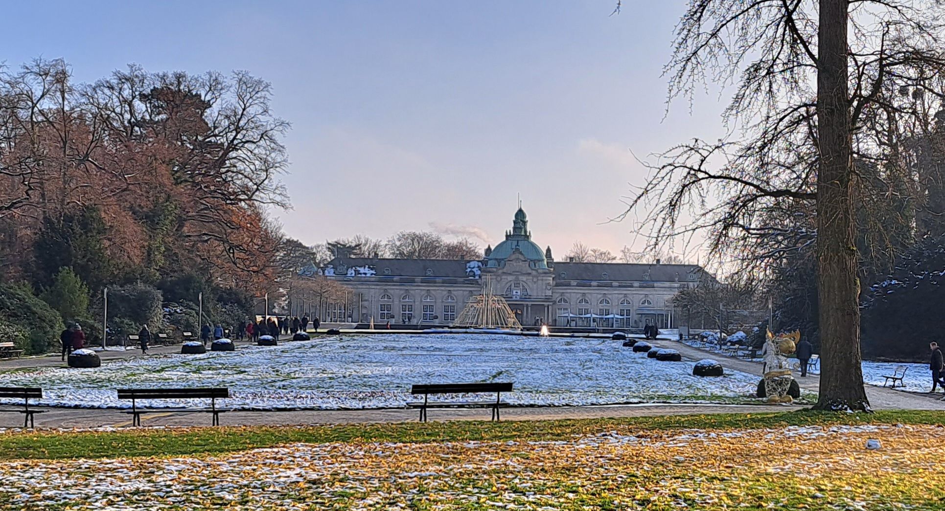 Blick auf Kaiserpalais