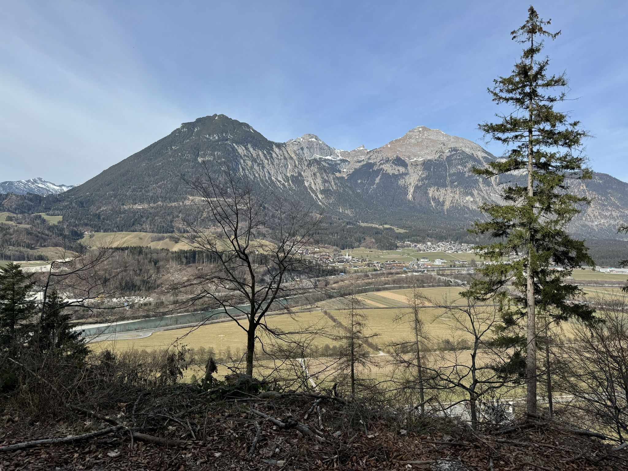 Blick ins Inntal, Richtung Norden
