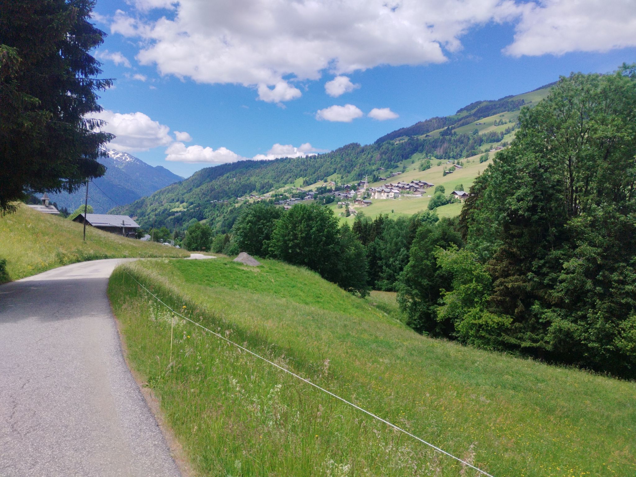 Blick auf Hauteluce 