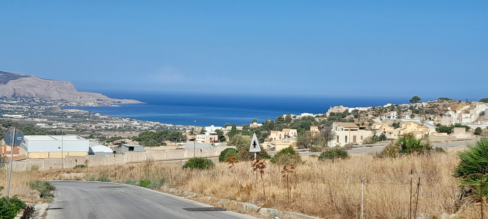 Vista della Baia di Custonaci