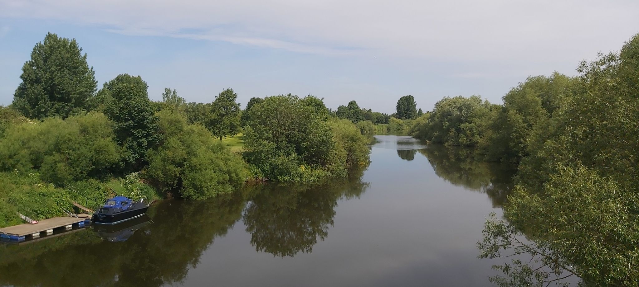 View from Aldwark Bridge