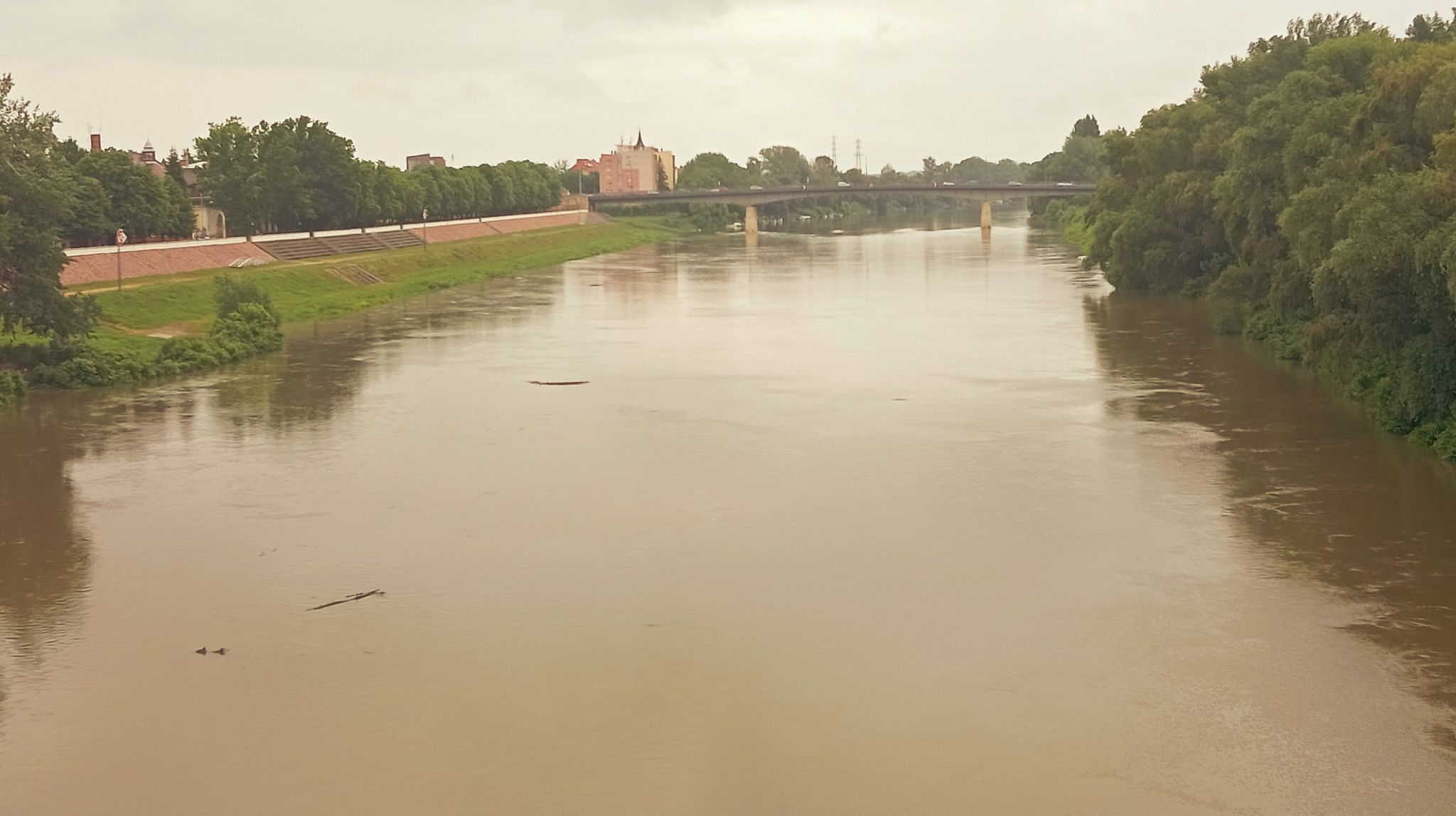 Three mighty Tisza river