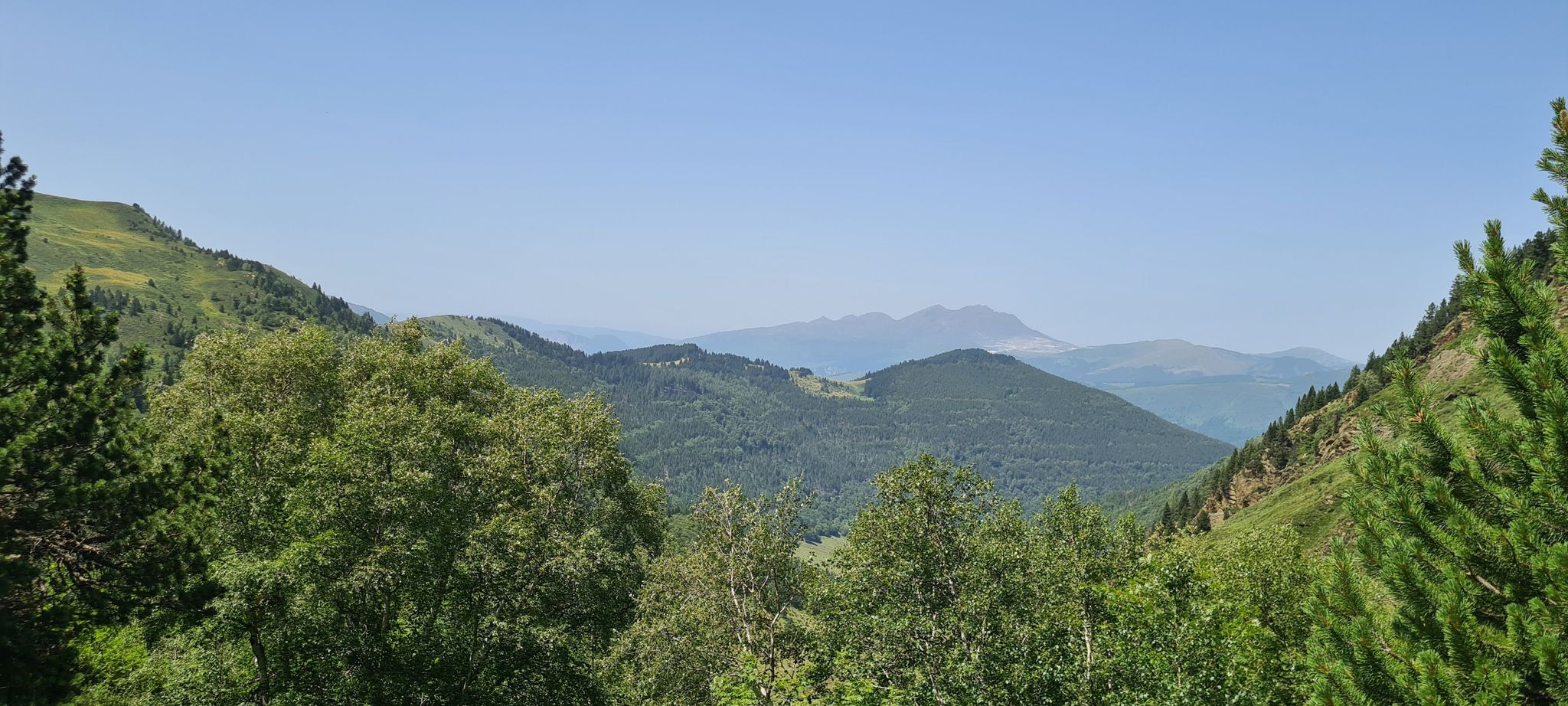 Vue sur Col de Joux