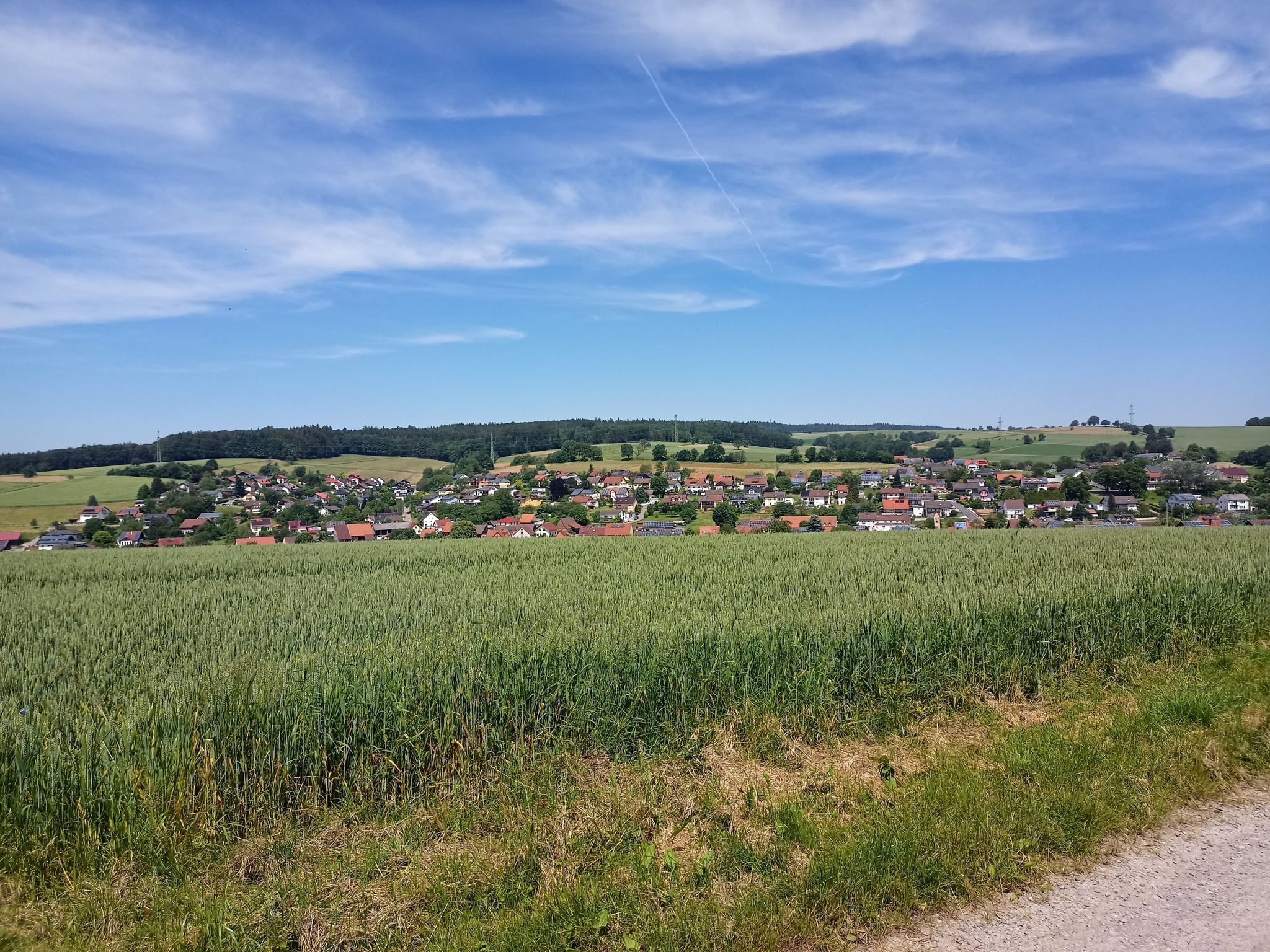 Ausblick auf Hasenruh
