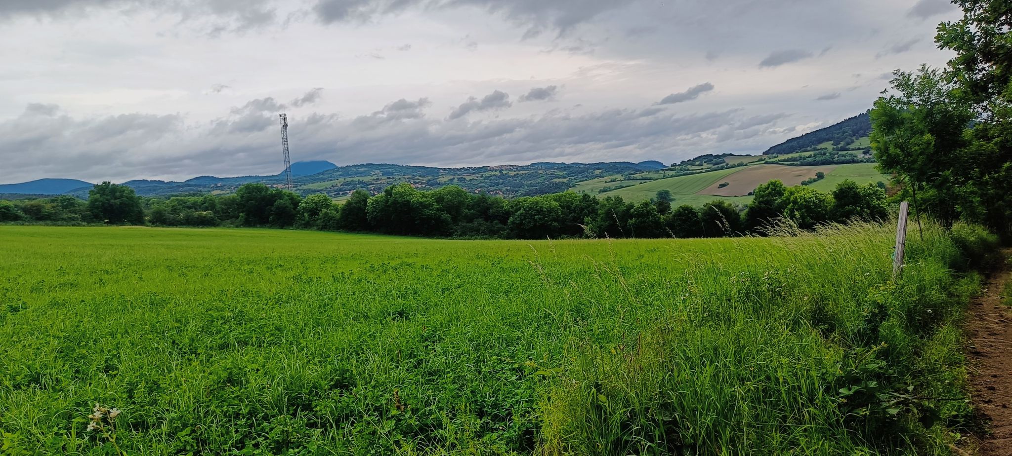 Vue sur le Puy de Dôme