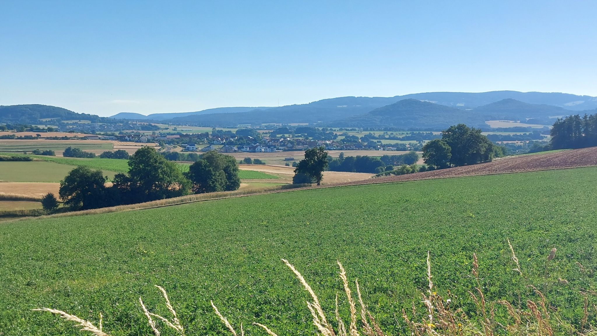 Blick auf Unterleichtersbach