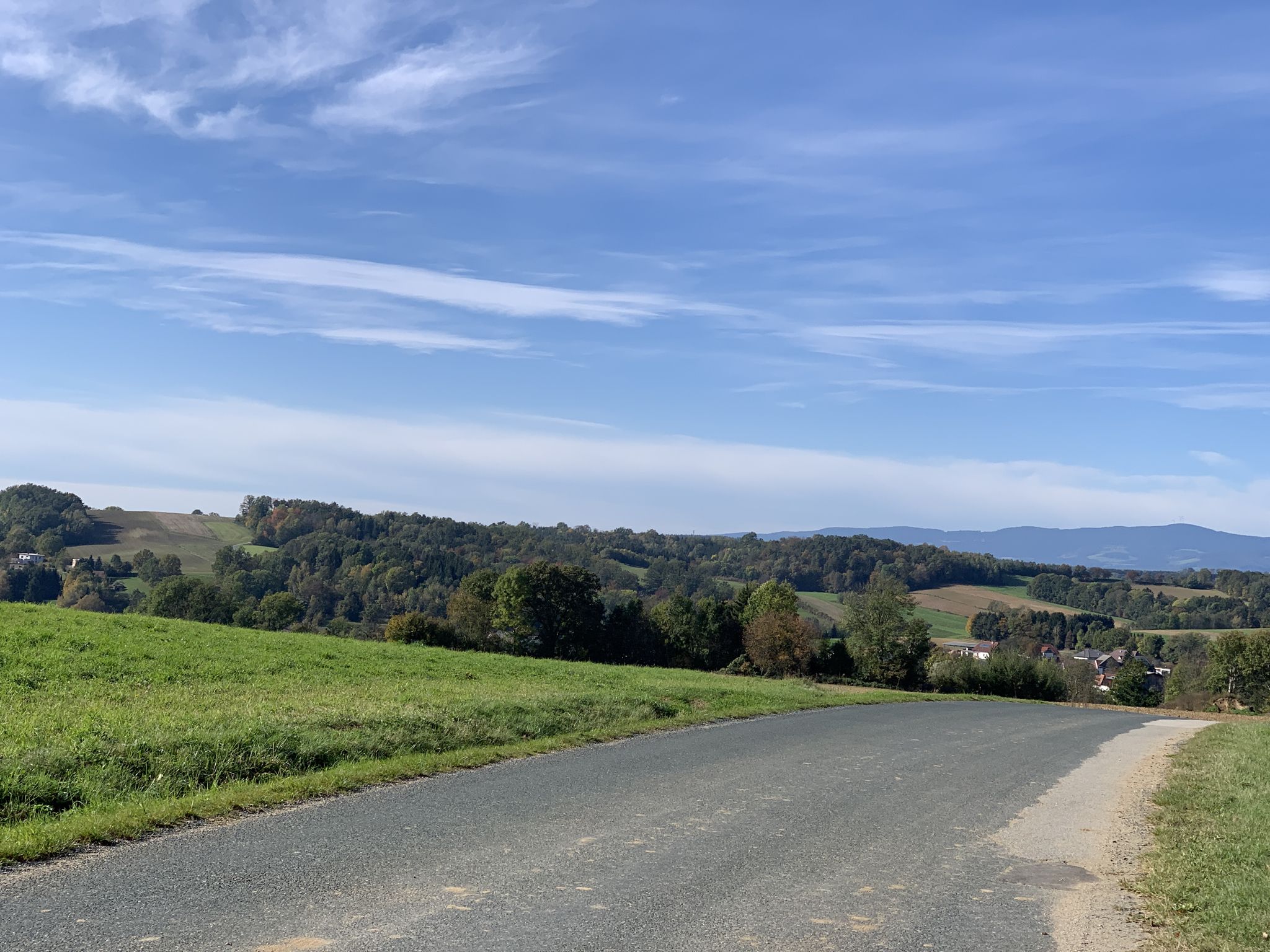 Herrliche Aussicht Richtung Pinkafeld