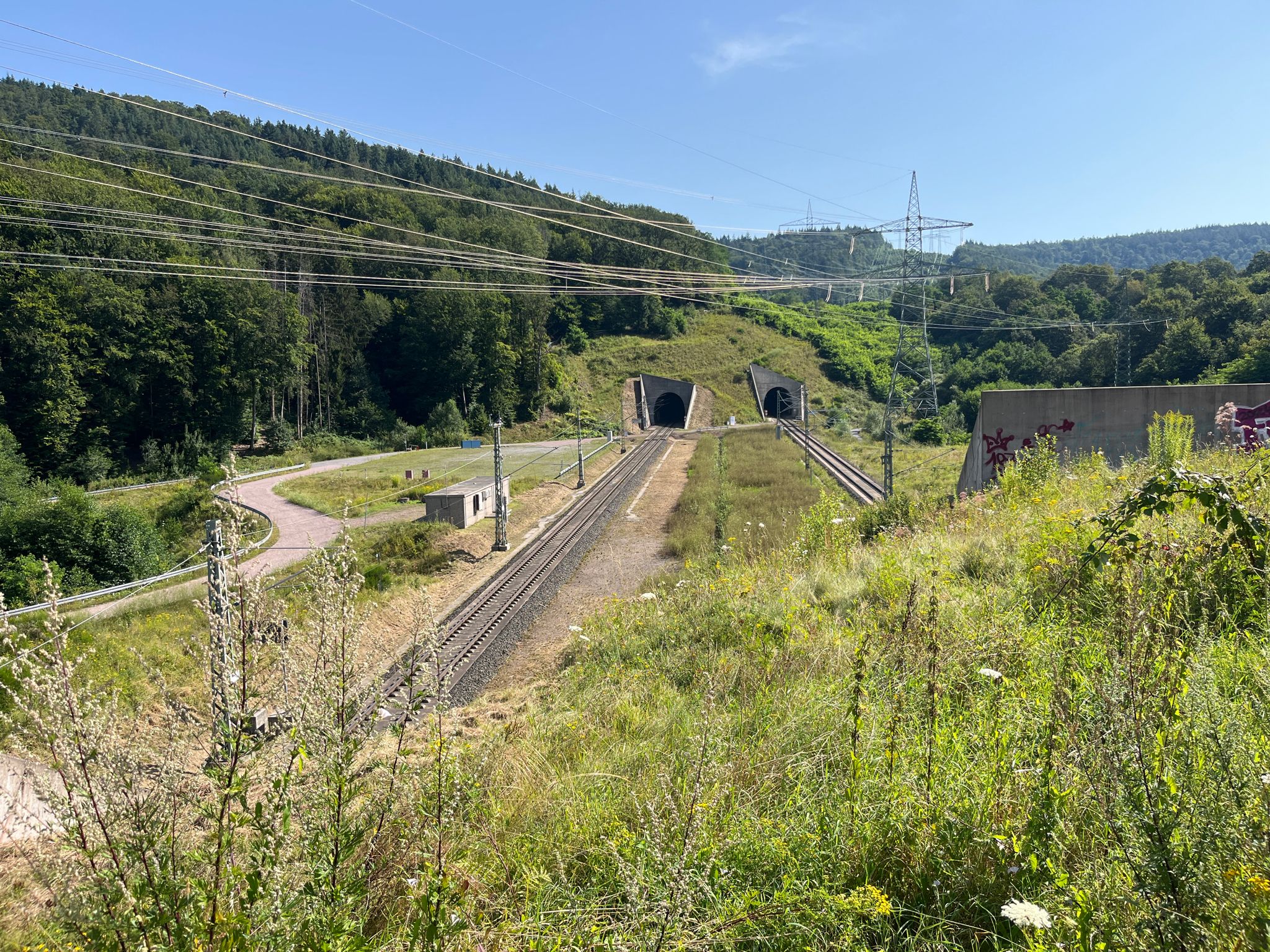einer der neuen Tunnel