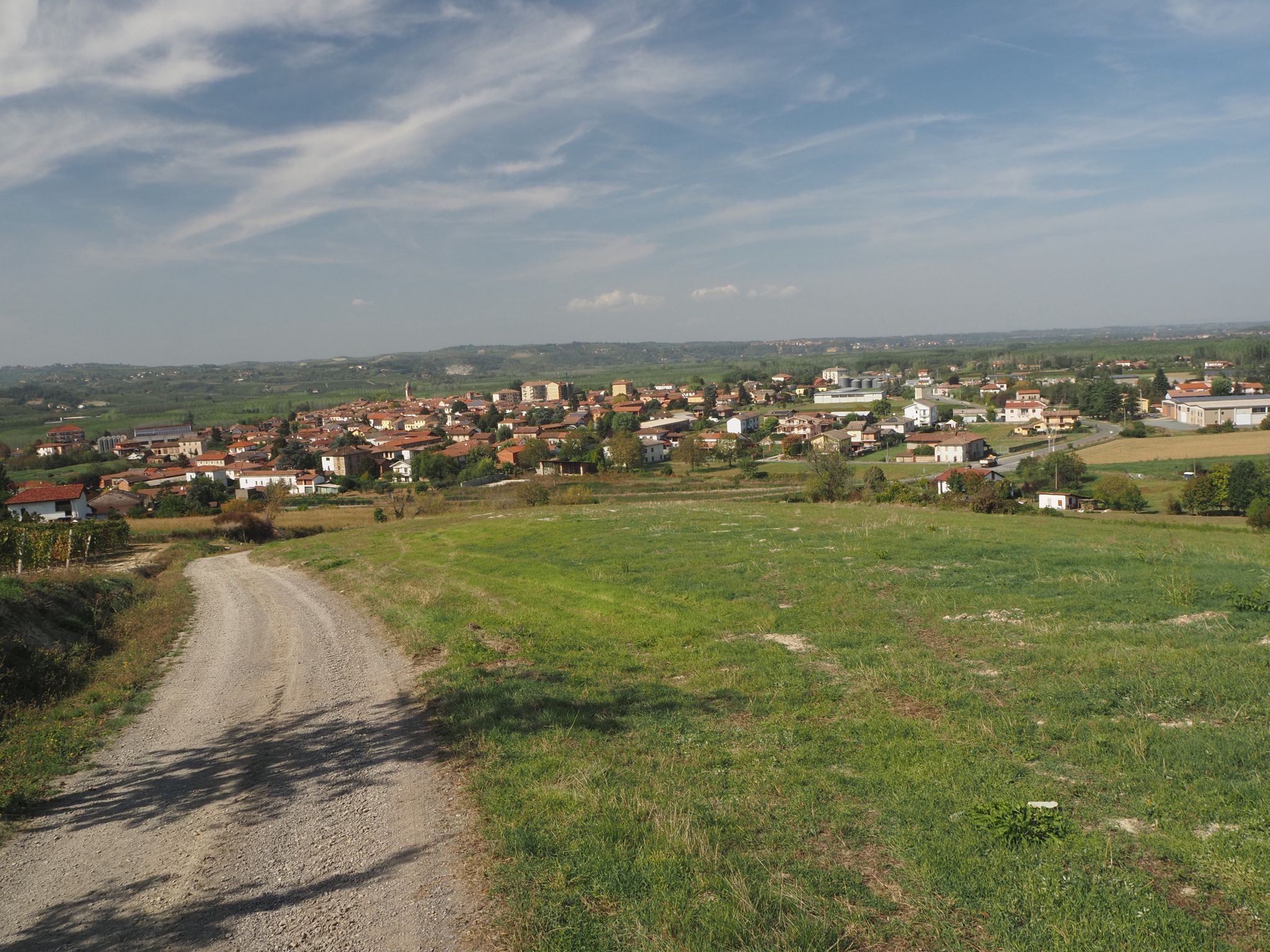 Rivalta Bormida dall'alto