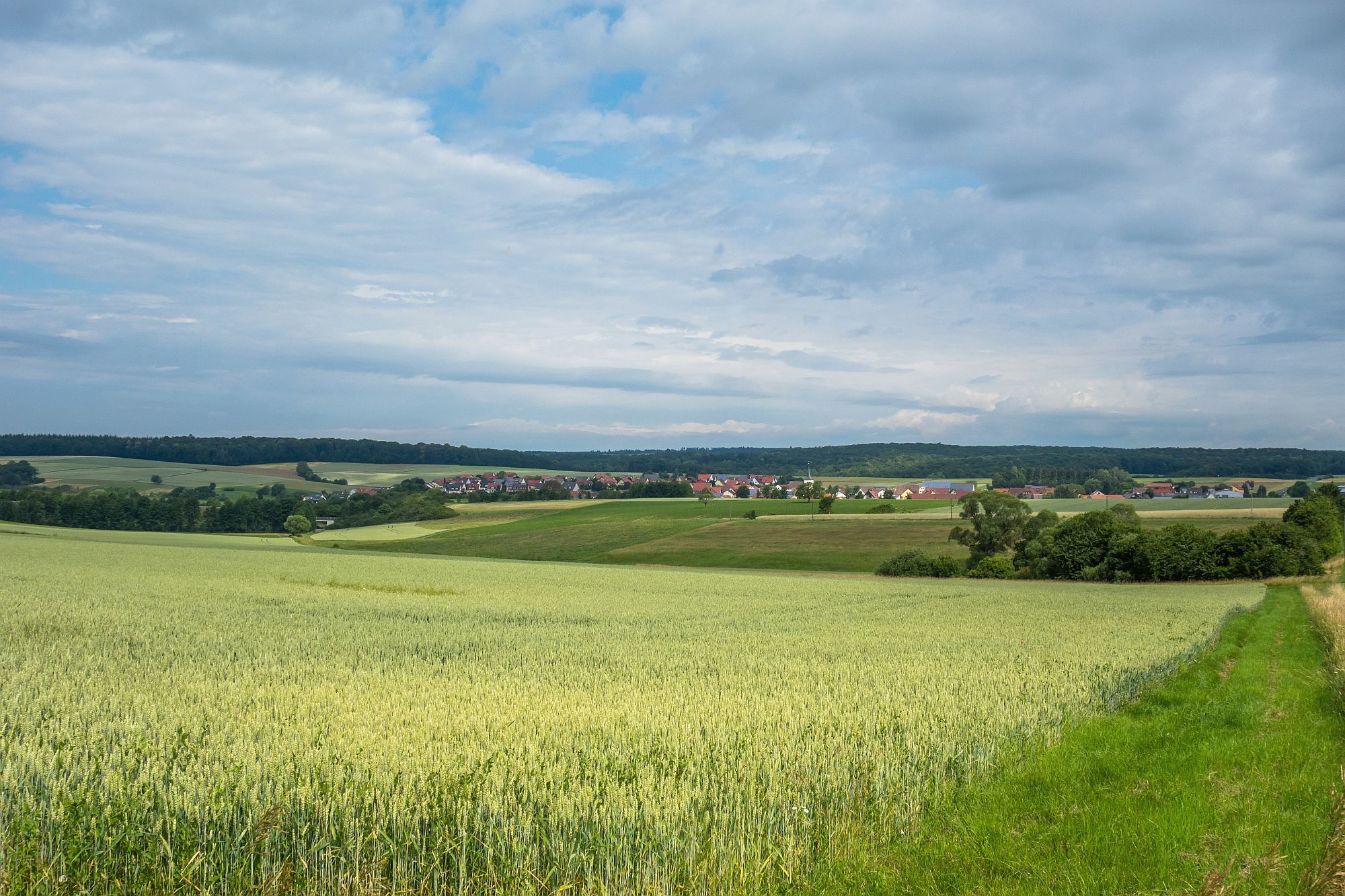Blick auf Abersfeld