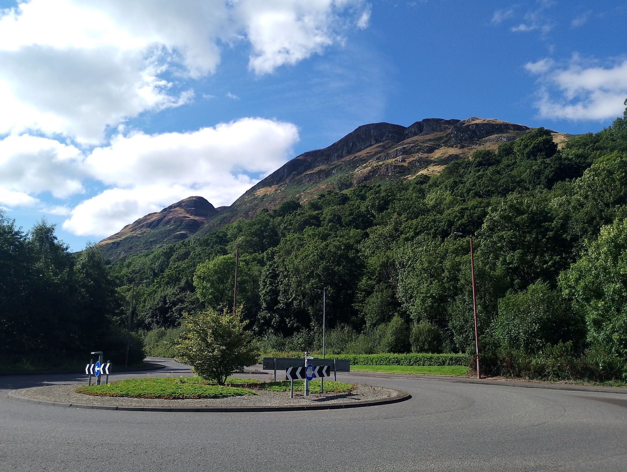 Dumyat from Menstrie roundabout