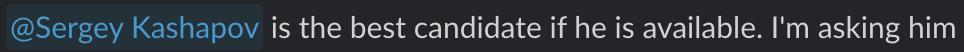 user avatar