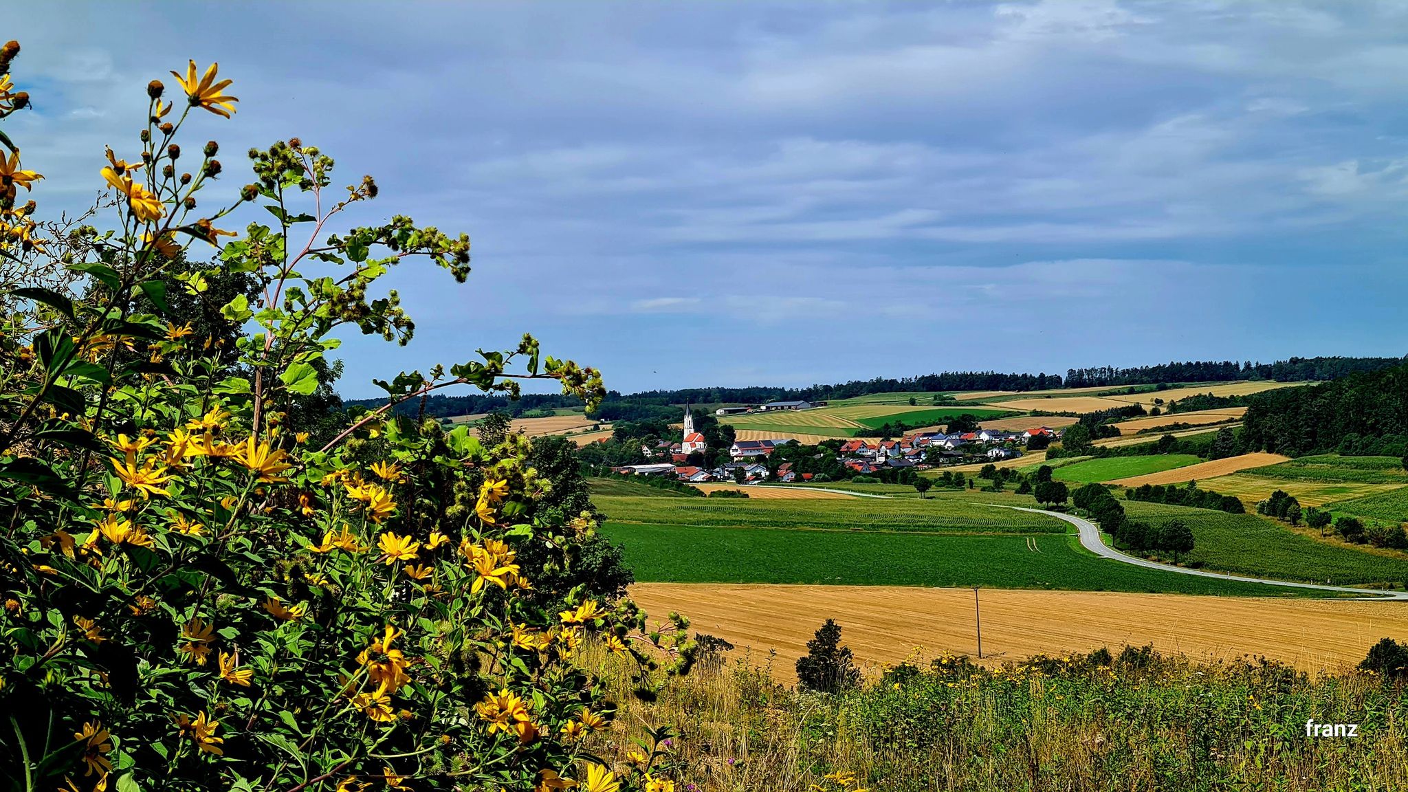 Blick nach Ottering