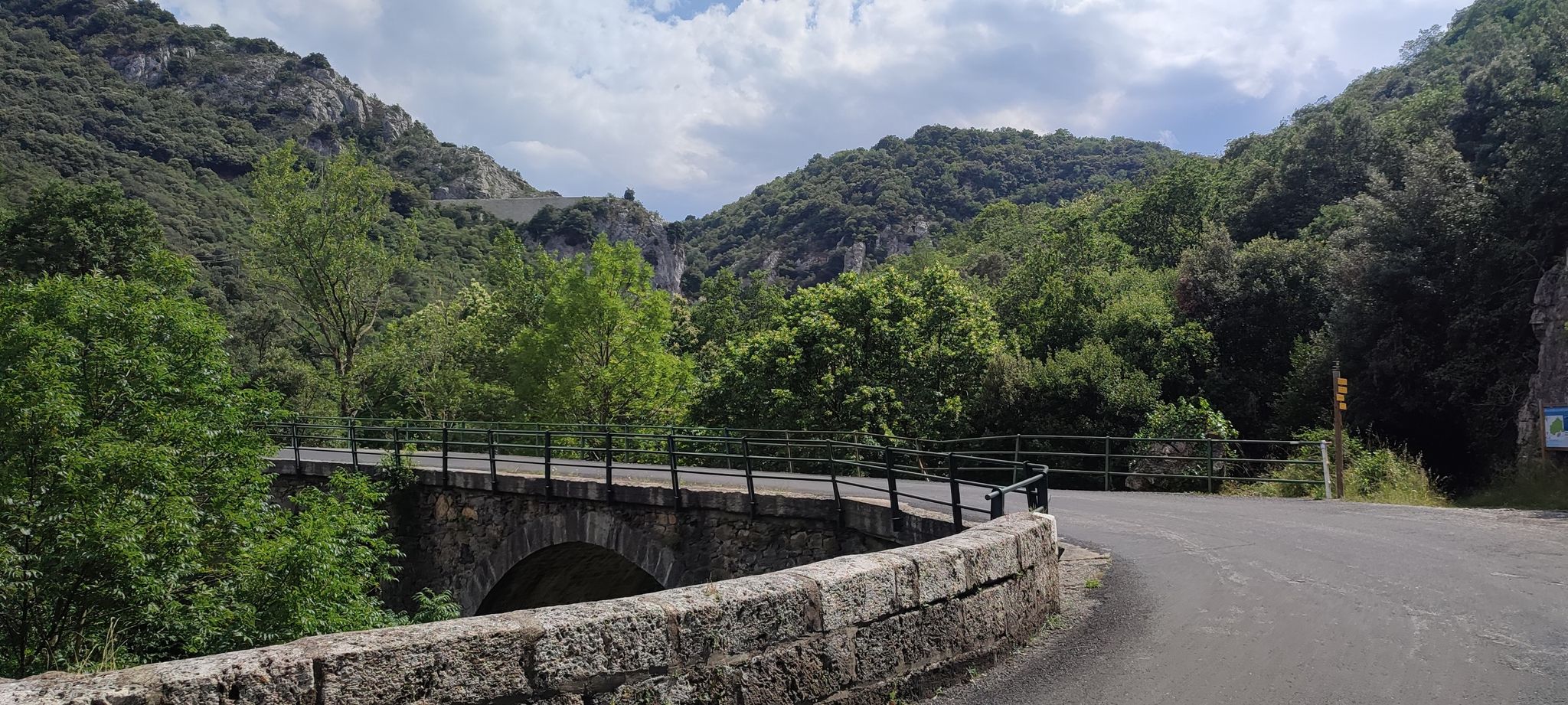 Anstieg nach Fenouillet