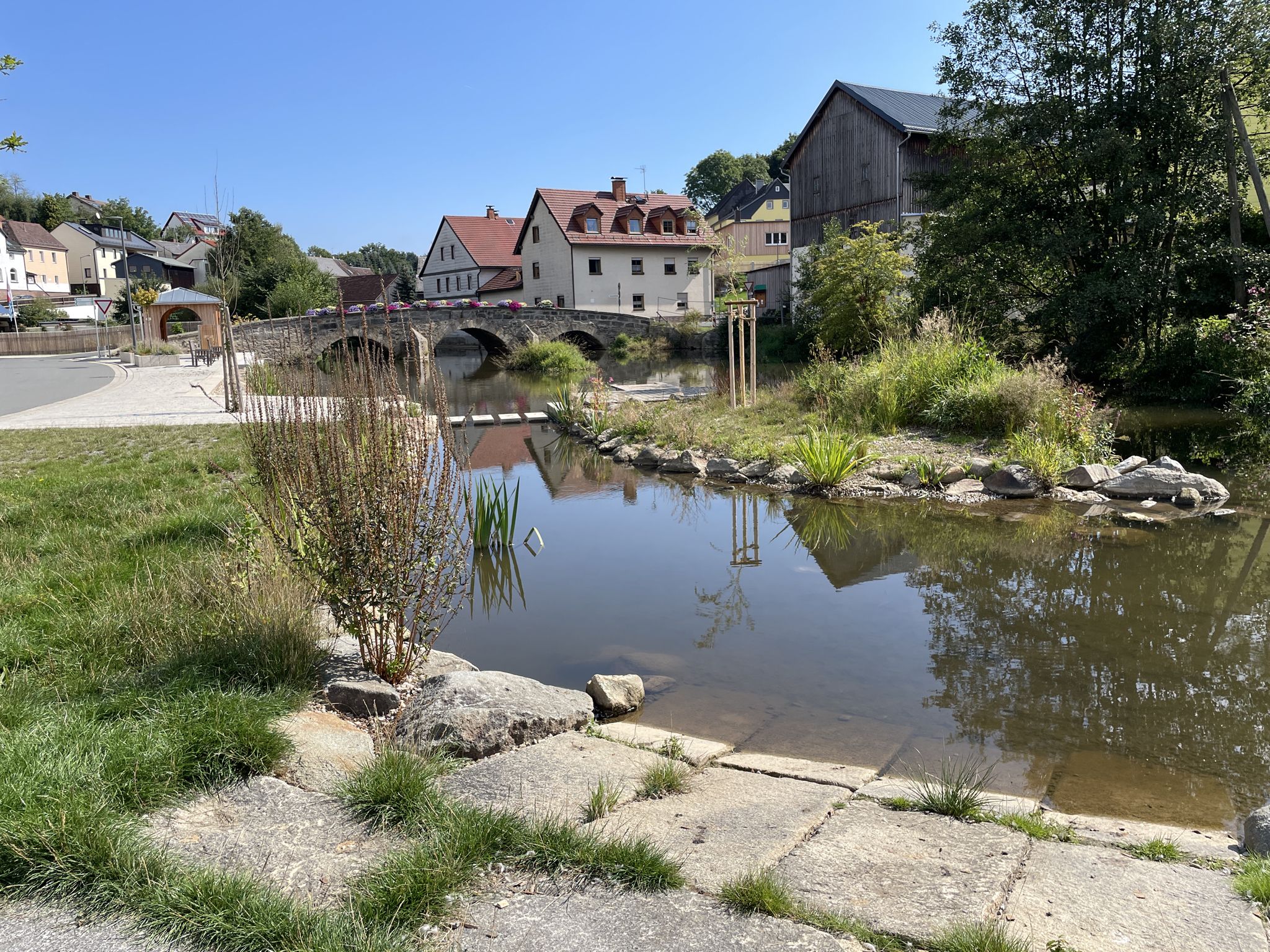 Röslau in Lorenzreuth