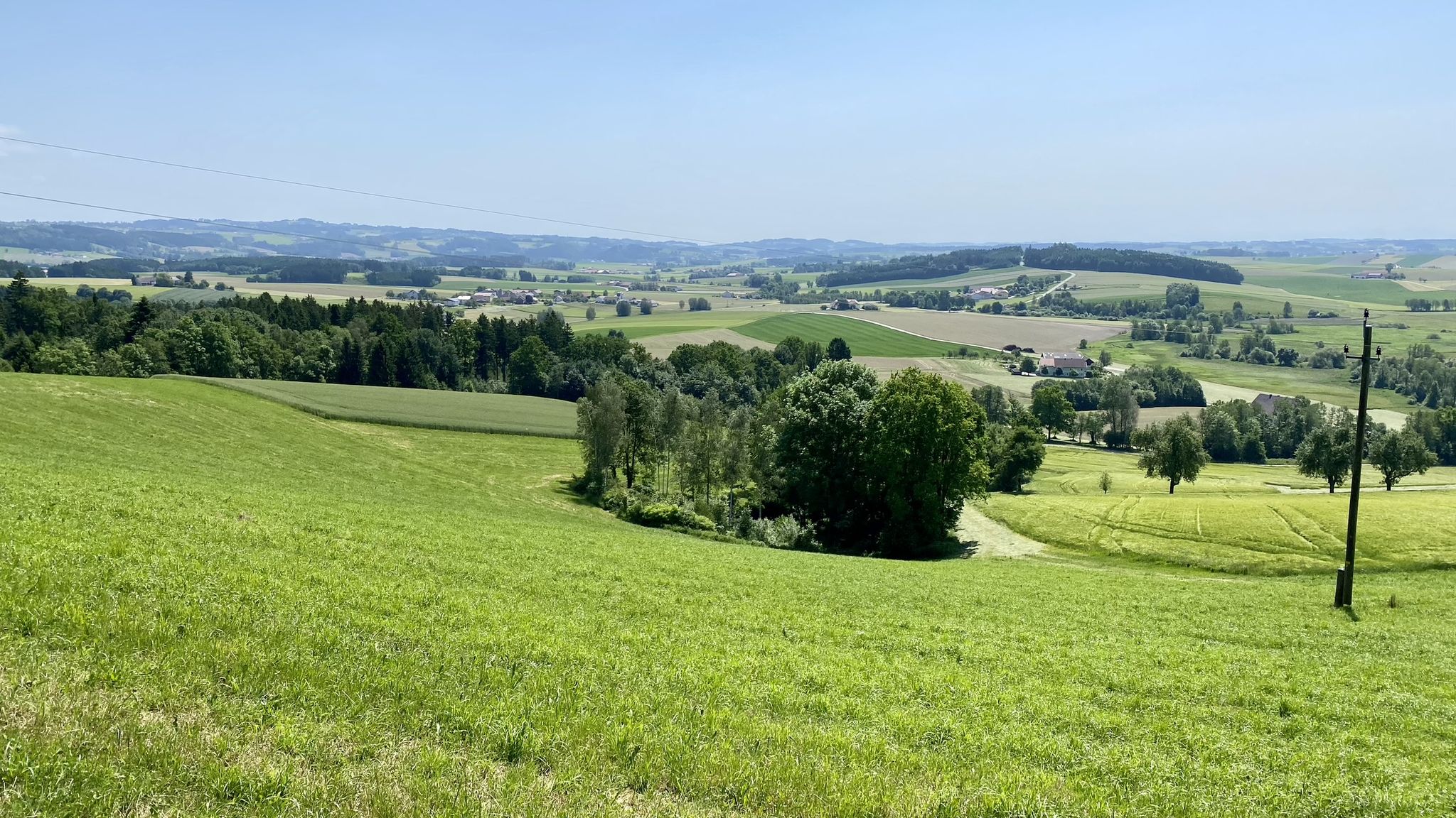 vom Leitenbach herauf ..