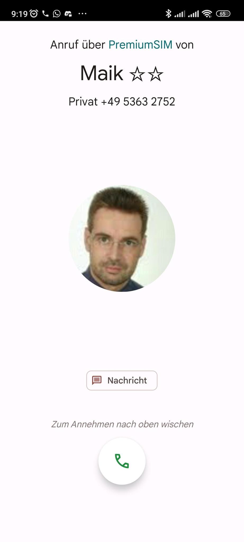 user avatar