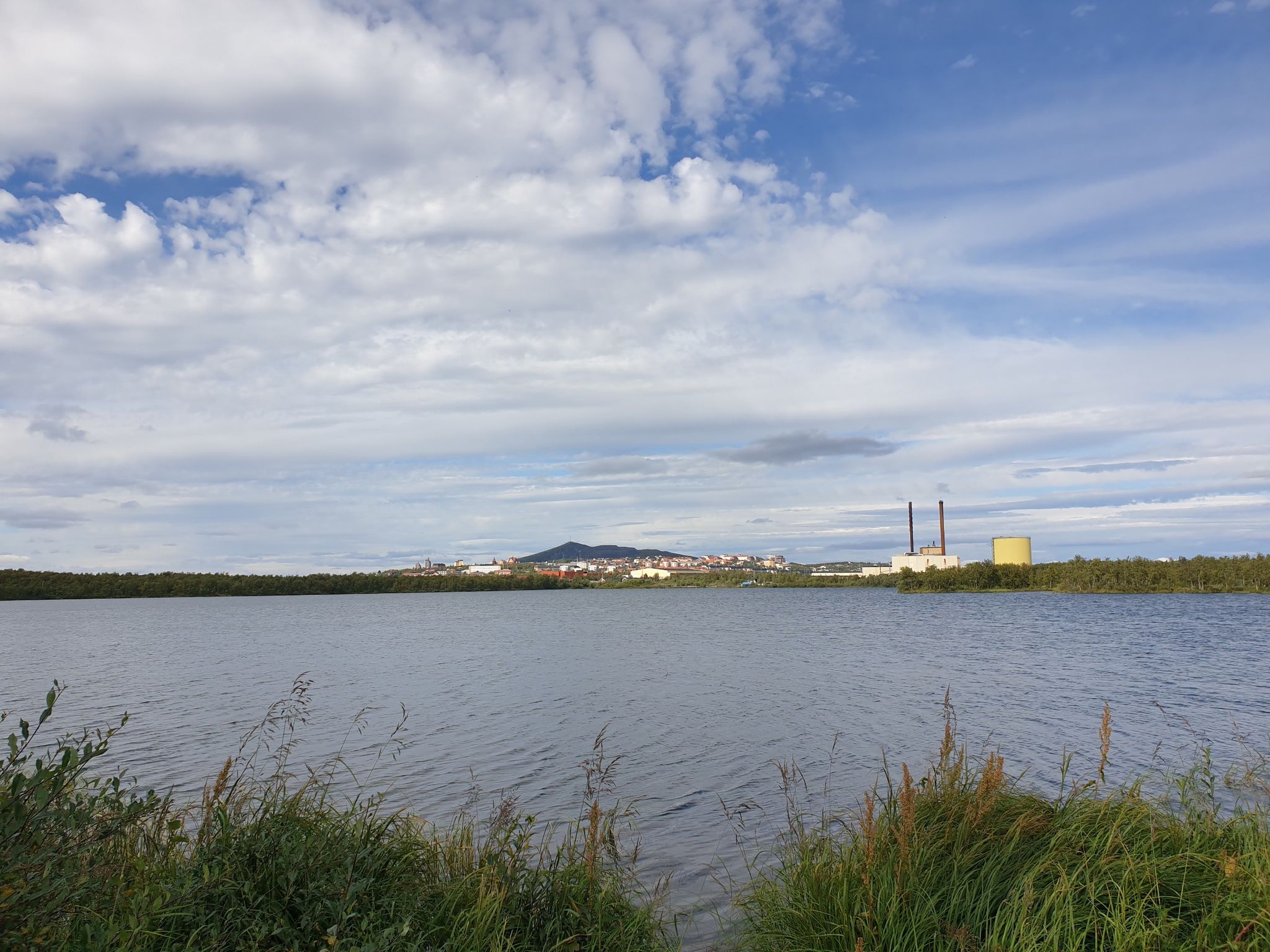 Stadtblick auf Kiruna