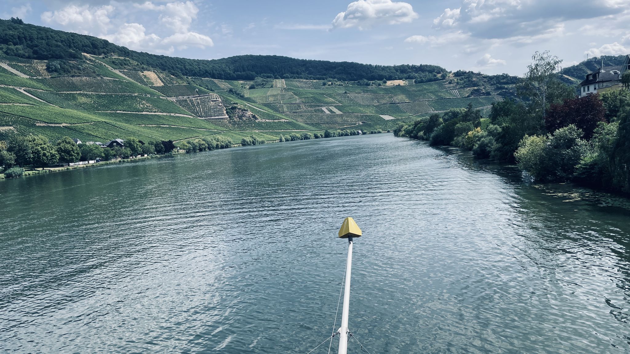 Nach wenigen Km eine ganz andere Landschaft…