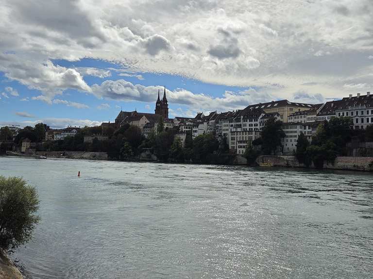 Sehr kleiner Spaziergang in Basel am Rhein | Wanderung | Komoot