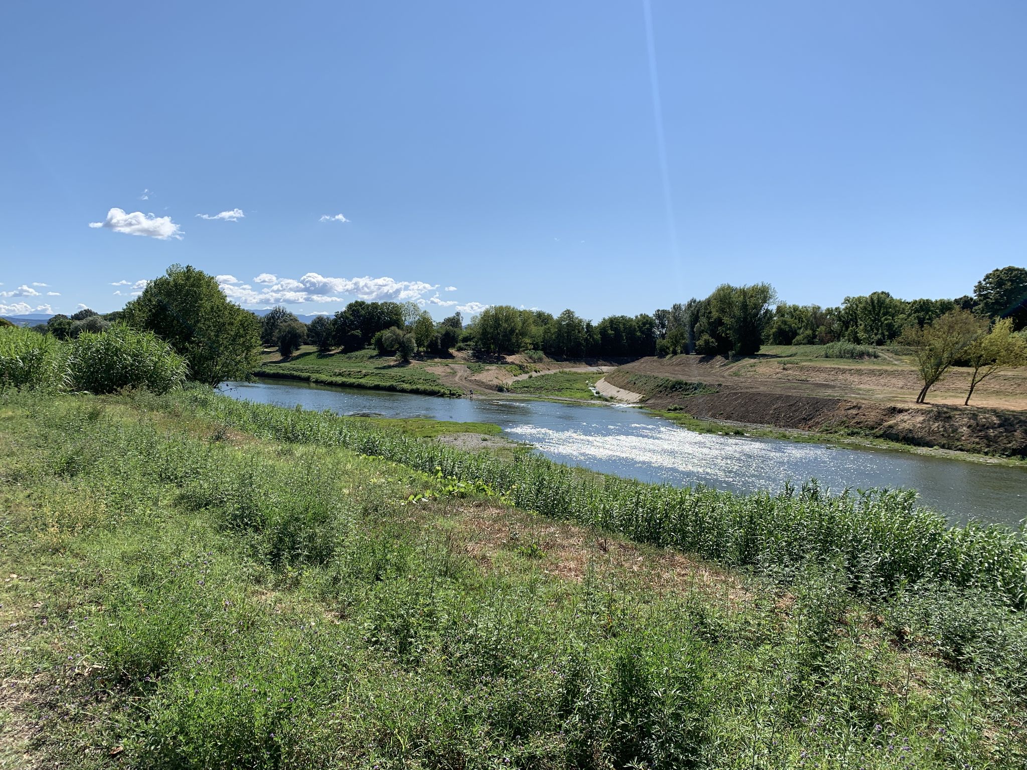 Der Fluss Arno