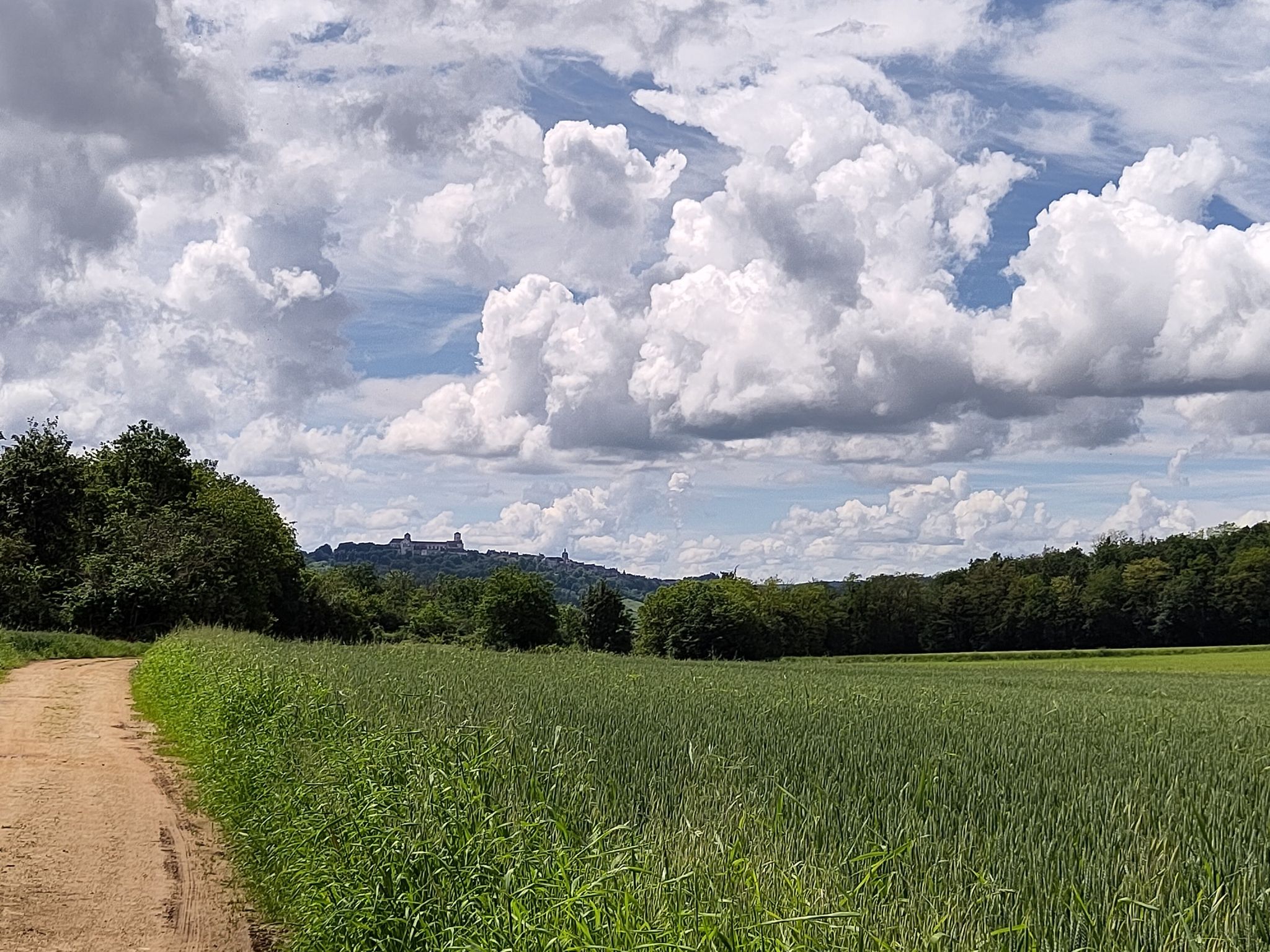 Vézelay vor mir