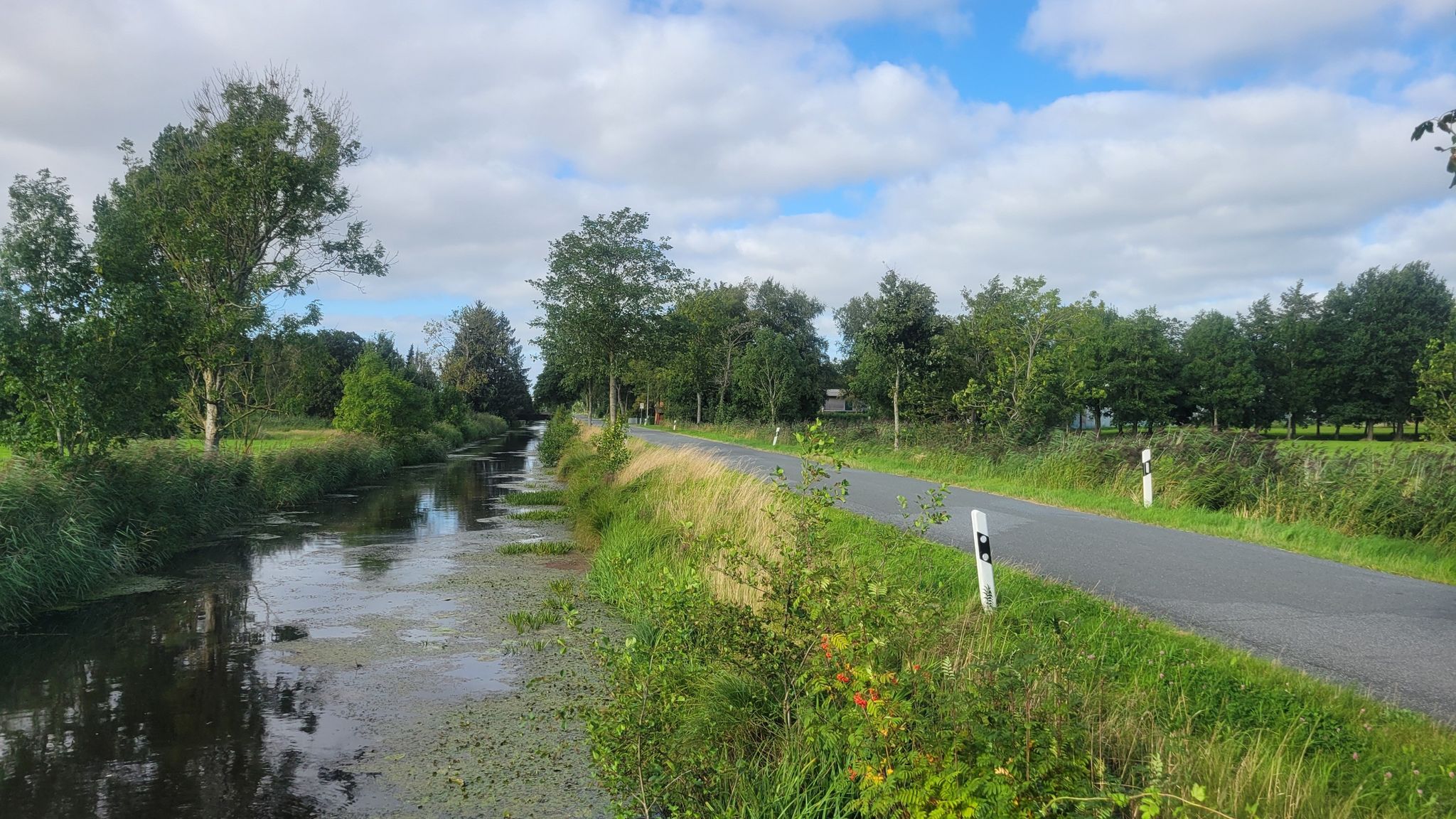Schöne Teilstrecke vom Radweg ,,De Moorpadd,,