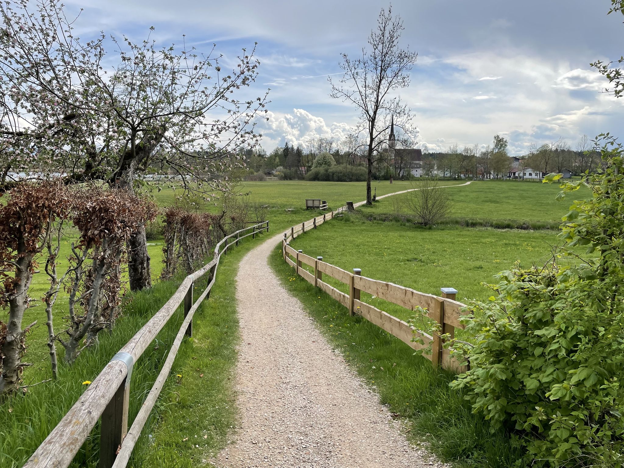 Weg nach Obing
