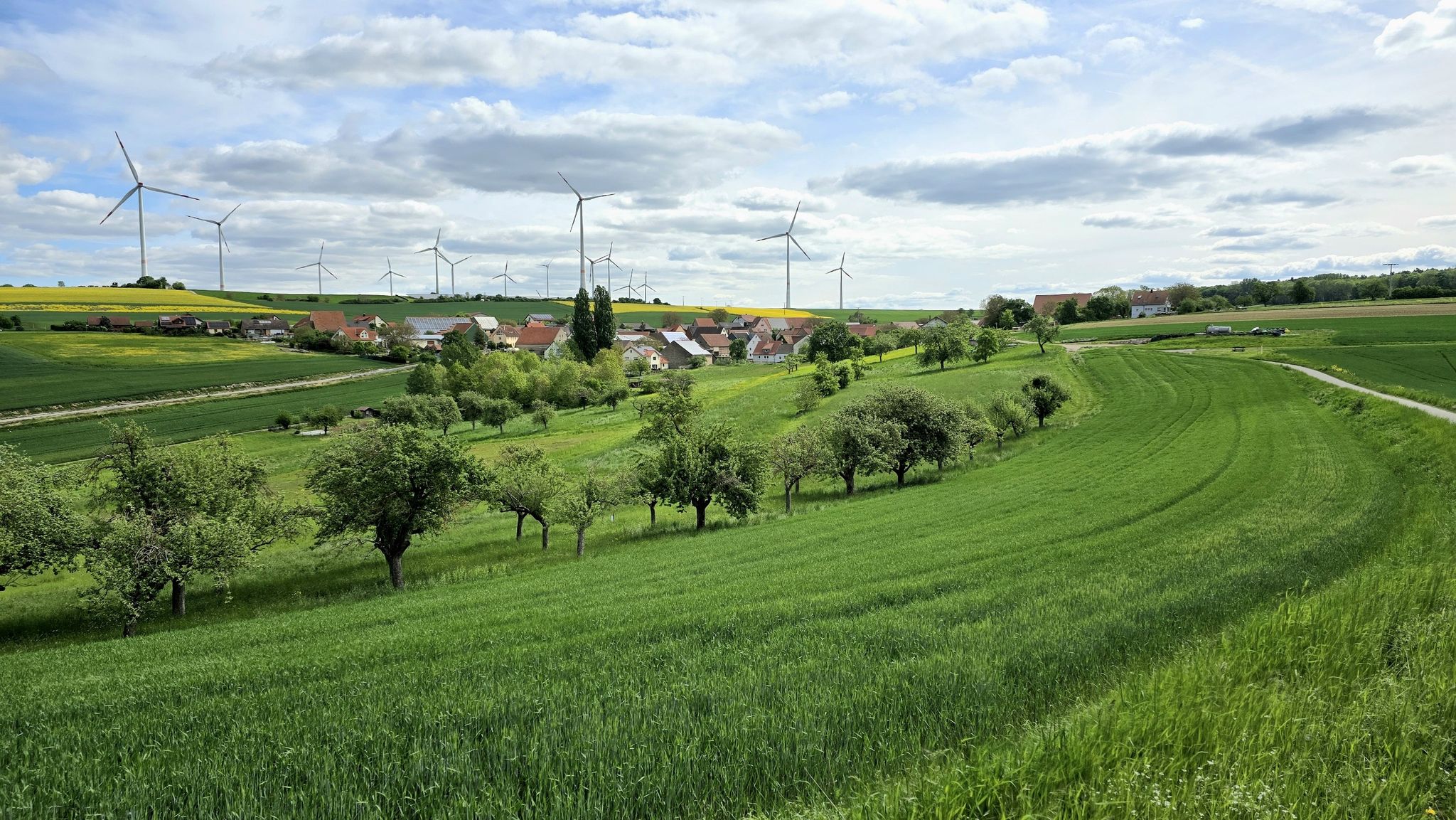 Blick über Queckbronn