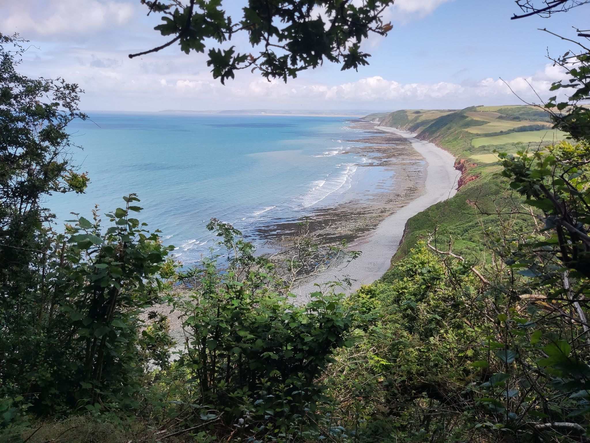Peppercombe beach