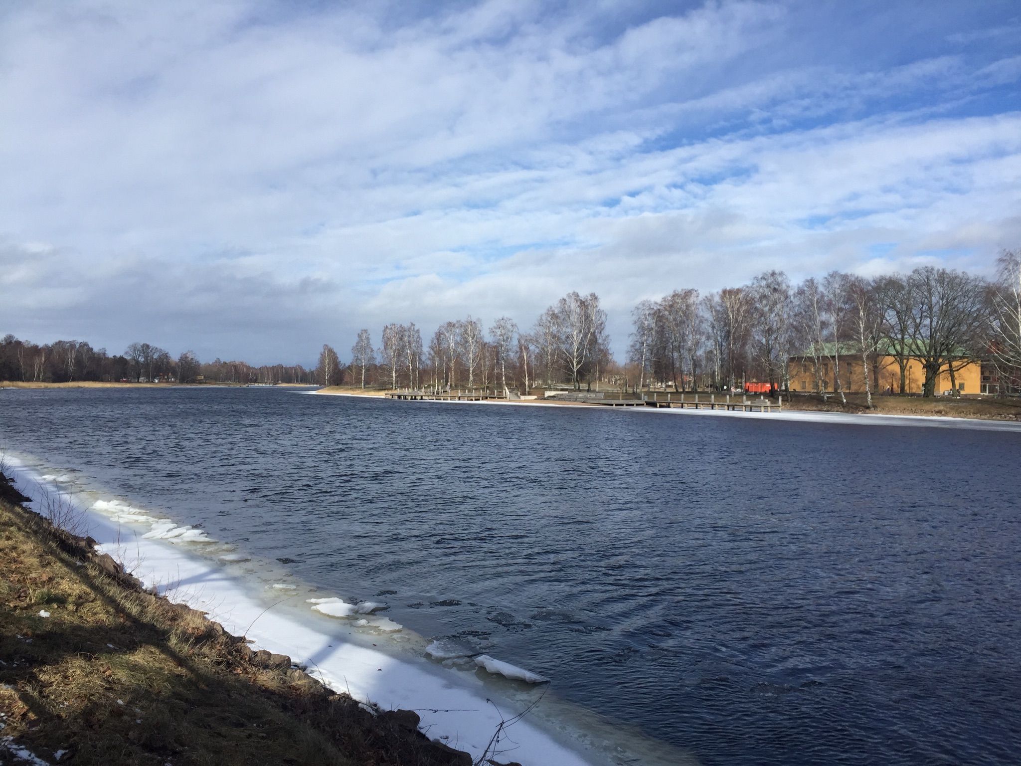 Klarälven. Sandgrund