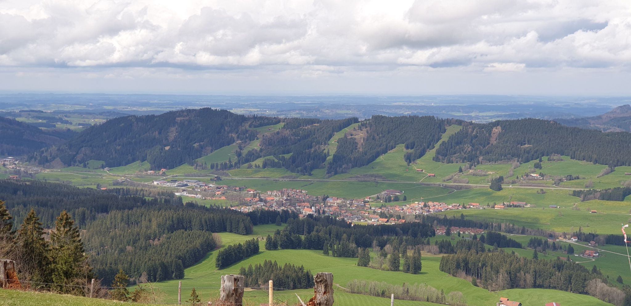 Blick auf Weitnau