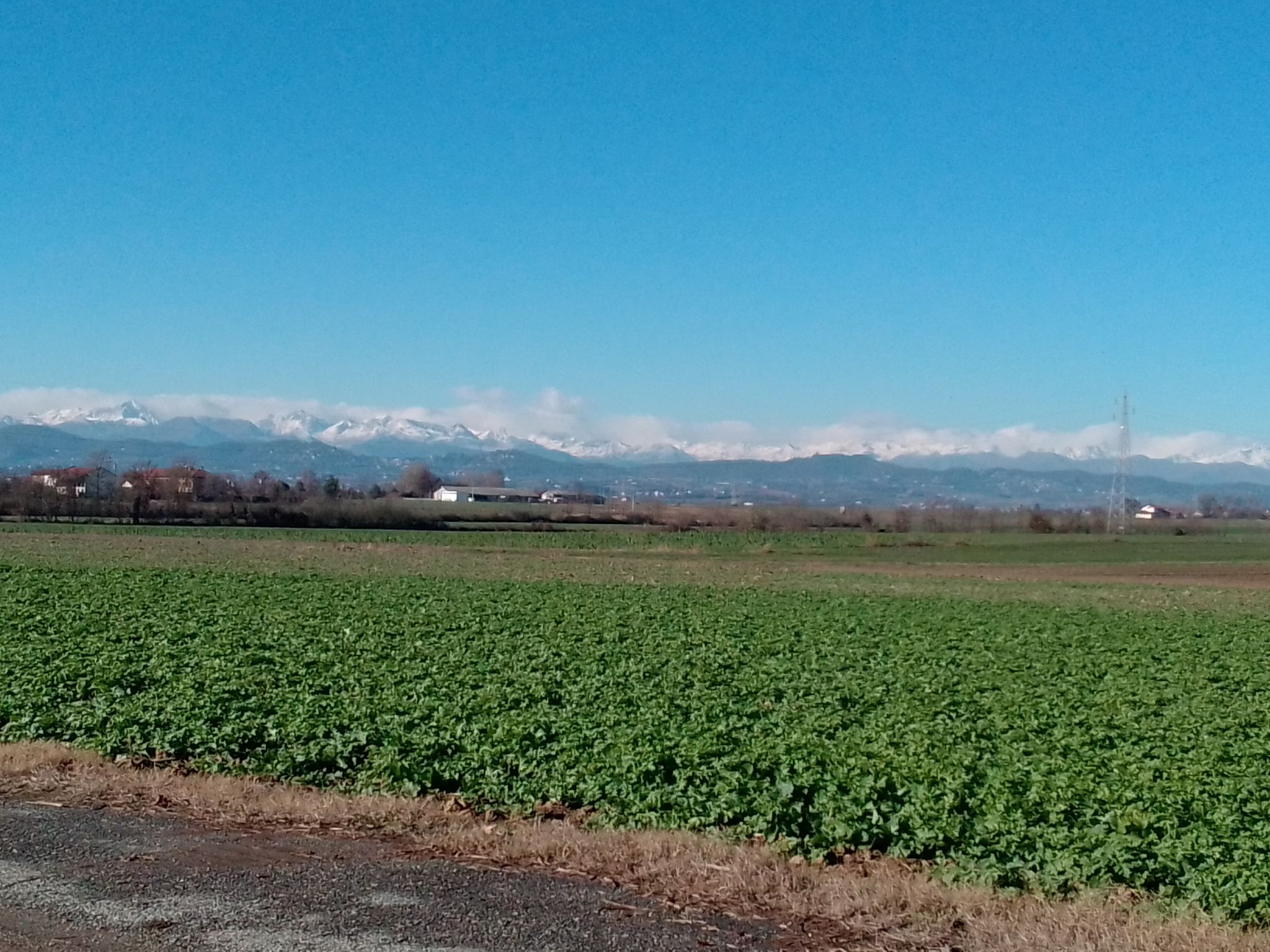 Che nuvole sulle montagne