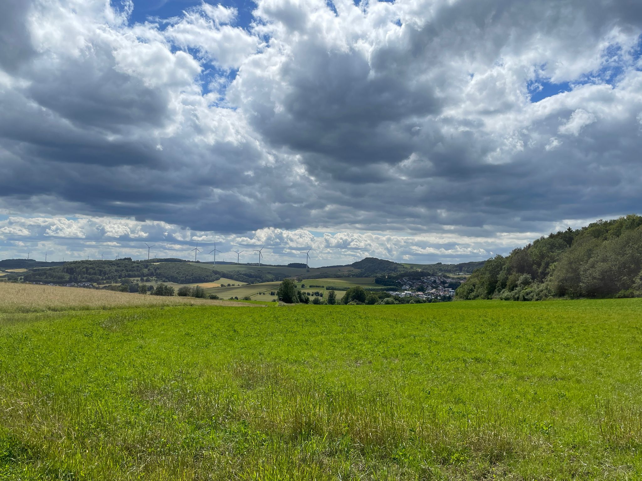 Blick nach Oberkirchen