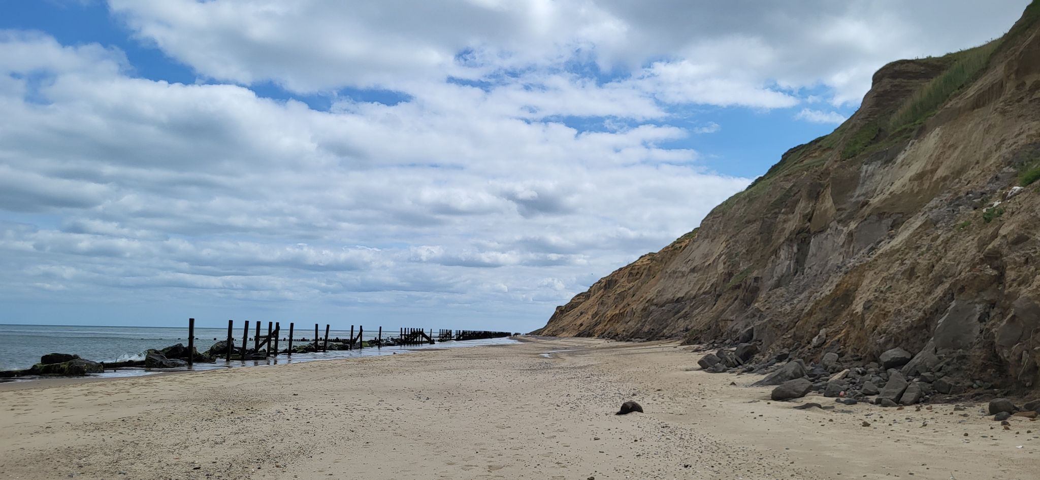 Shingle turns to sand