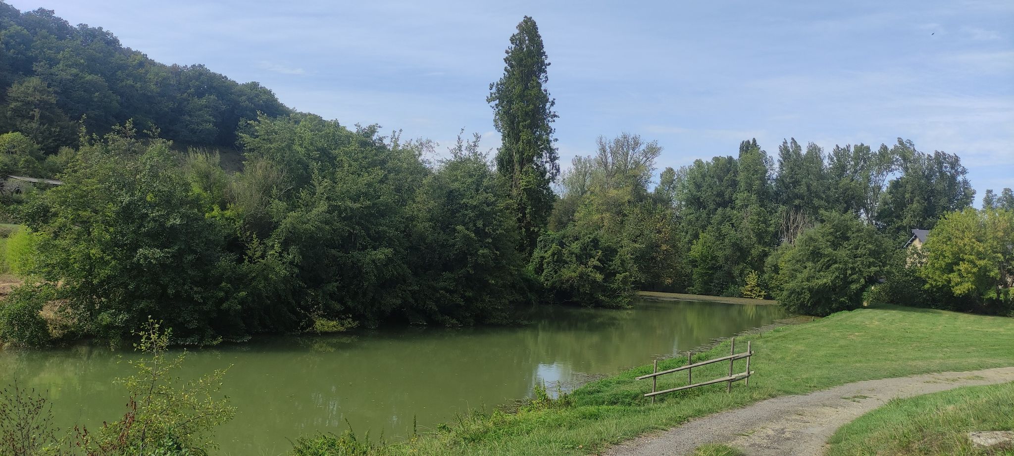 La Baïse au niveau de L'Isle de Noé